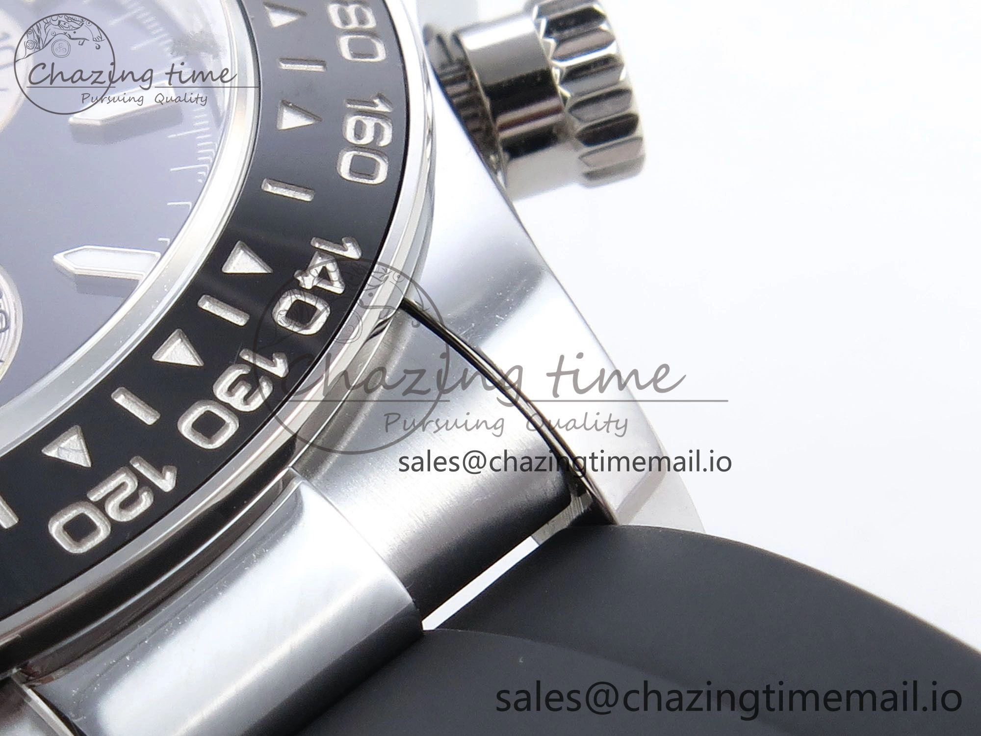 Daytona 126519 QF 1:1 Best Edition Black Silver Dial on Oysterflex Strap SH4131 V6（Gain Weight）