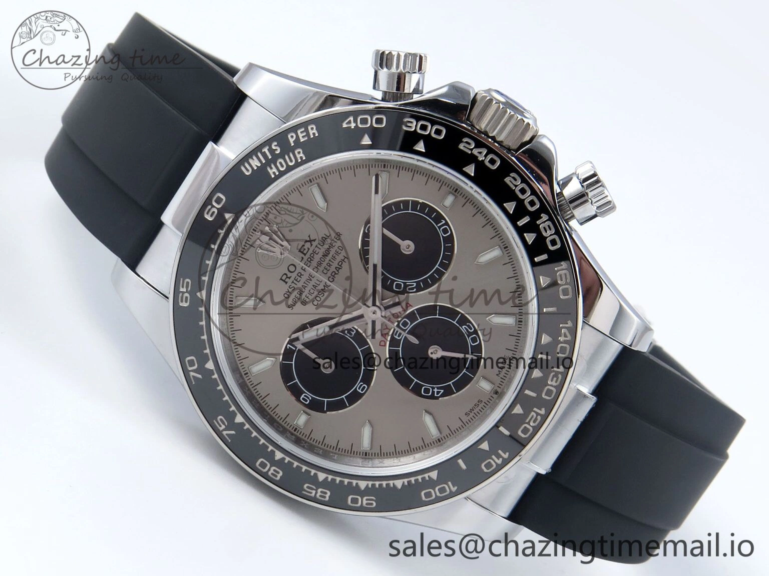 Daytona 126519 QF 1:1 Best Edition Gray Dial on Oysterflex Strap QF4131 V10