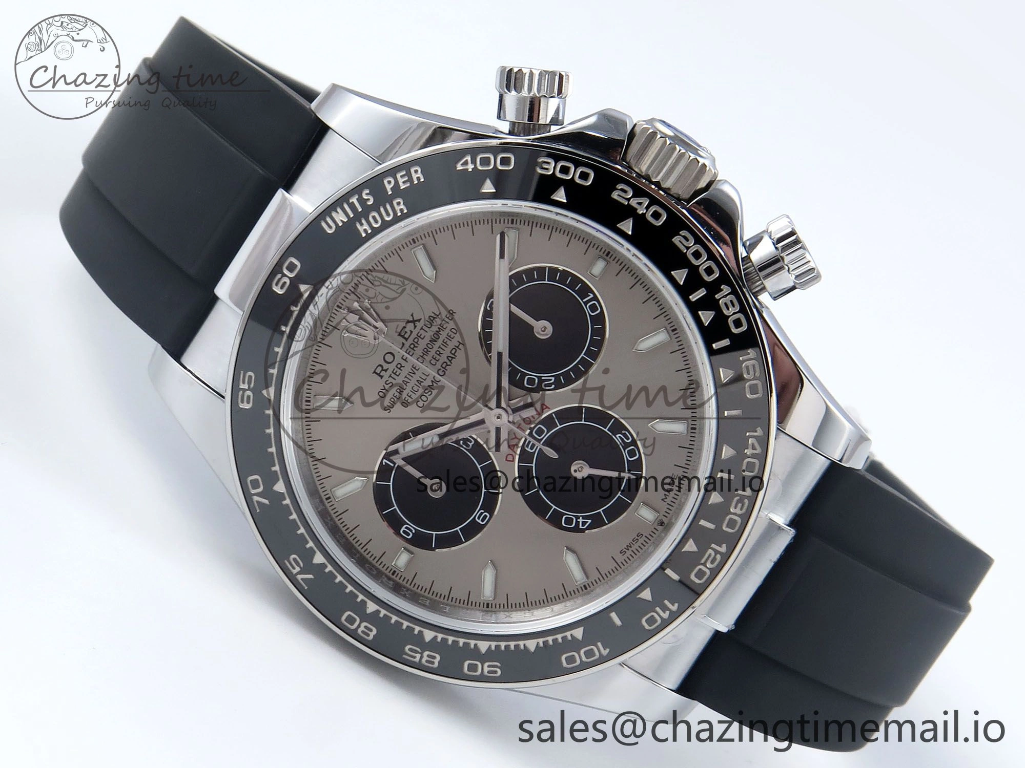 Daytona 126519 QF 1:1 Best Edition Gray Dial on Oysterflex Strap QF4131 V10