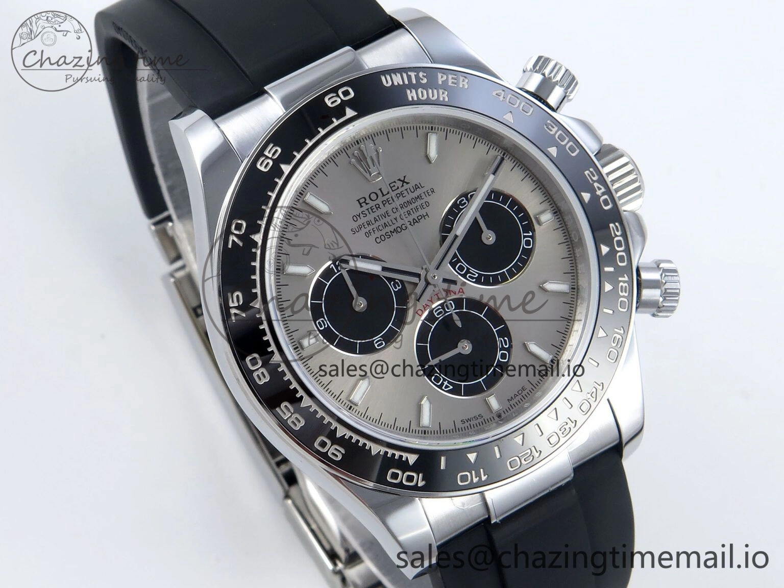 Daytona 126519 QF 1:1 Best Edition Gray Dial on Oysterflex Strap QF4131 V10