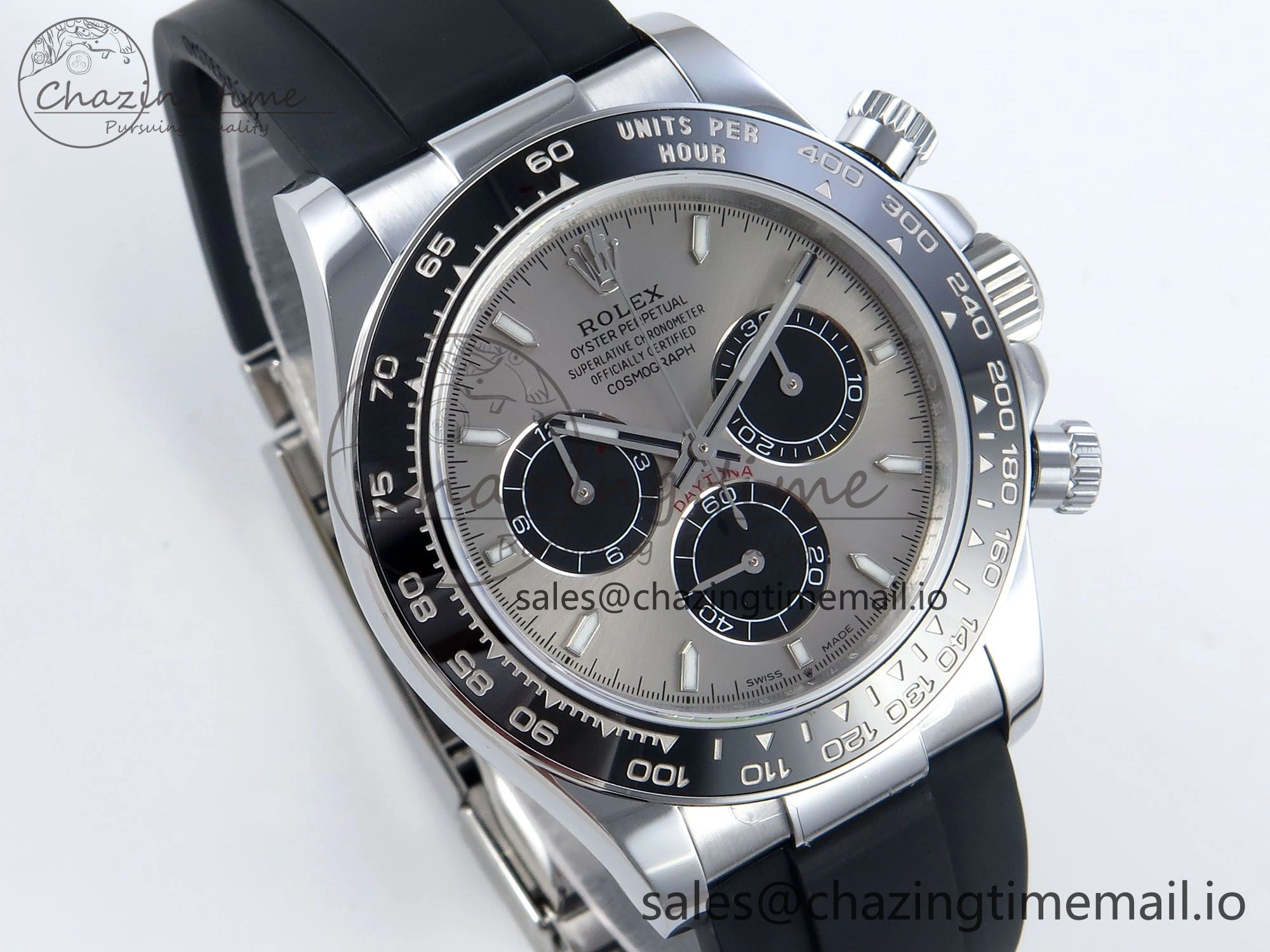 Daytona 126519 QF 1:1 Best Edition Gray Dial on Oysterflex Strap QF4131 V10