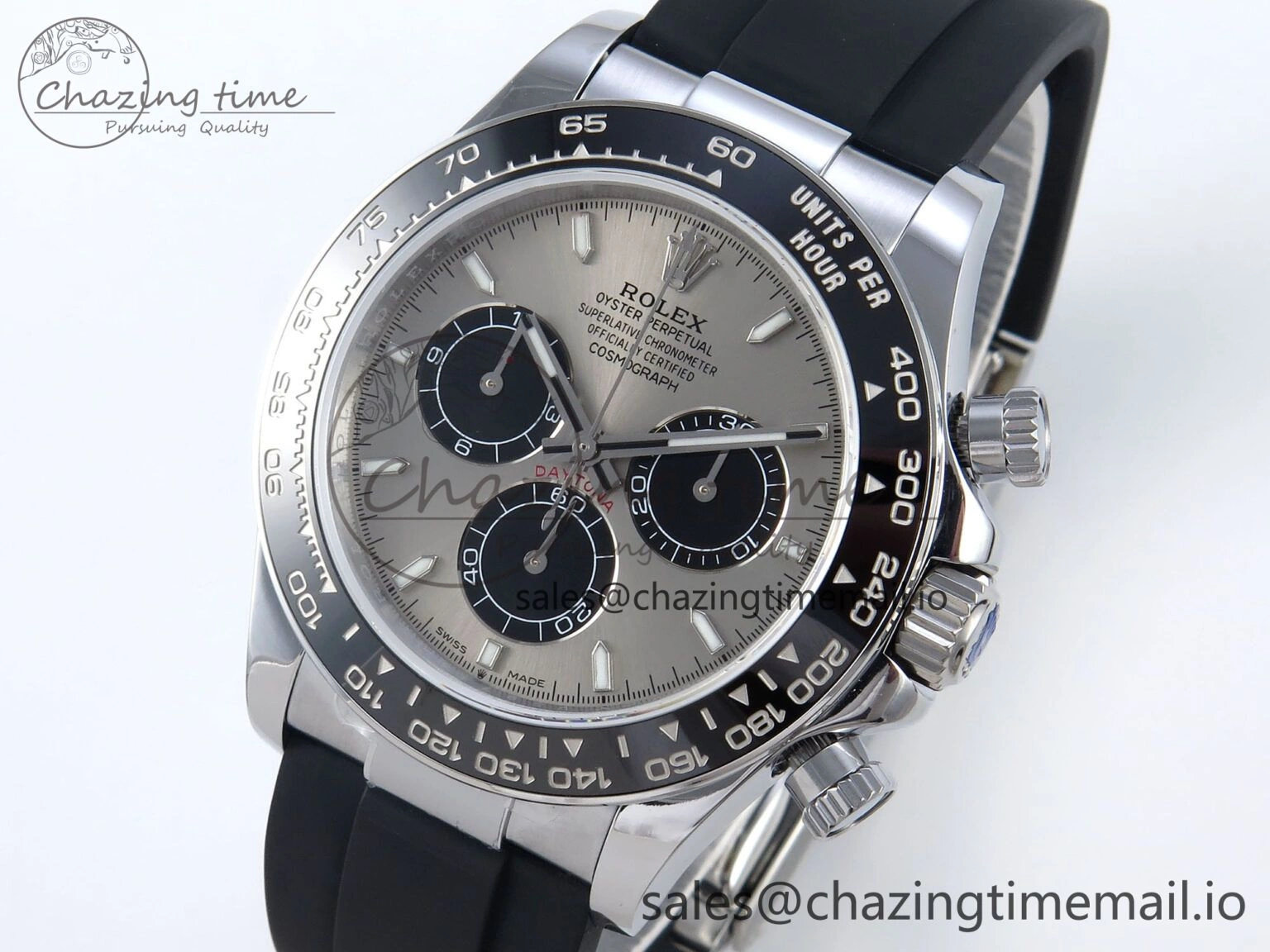 Daytona 126519 QF 1:1 Best Edition Gray Dial on Oysterflex Strap QF4131 V10