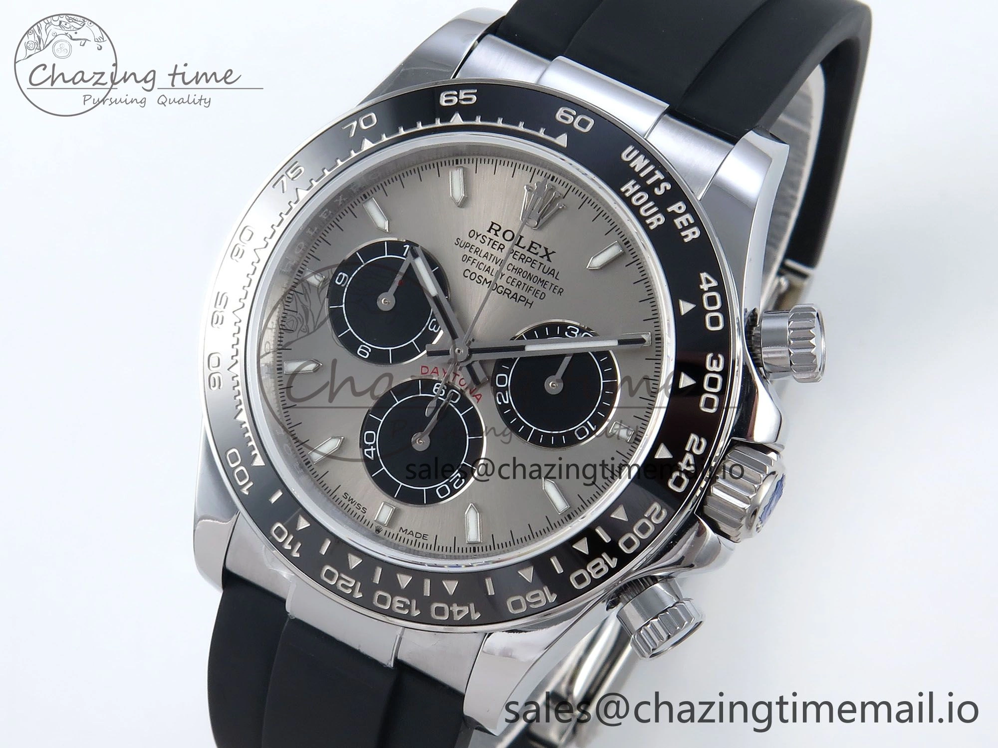 Daytona 126519 QF 1:1 Best Edition Gray Dial on Oysterflex Strap QF4131 V10
