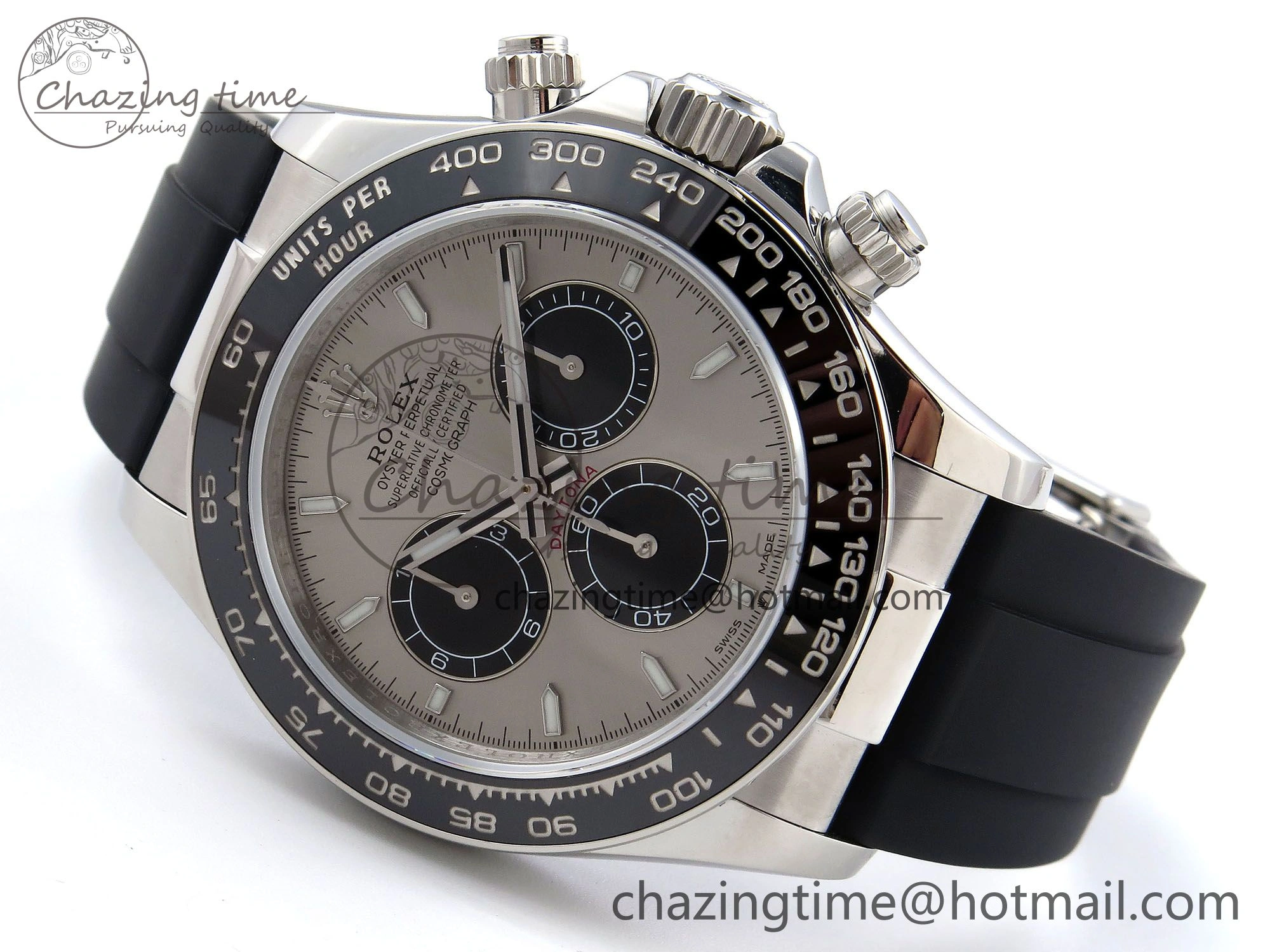 Daytona 126519 QF 1:1 Best Edition Gray Black Dial on Oysterflex Strap SH4131 V5
