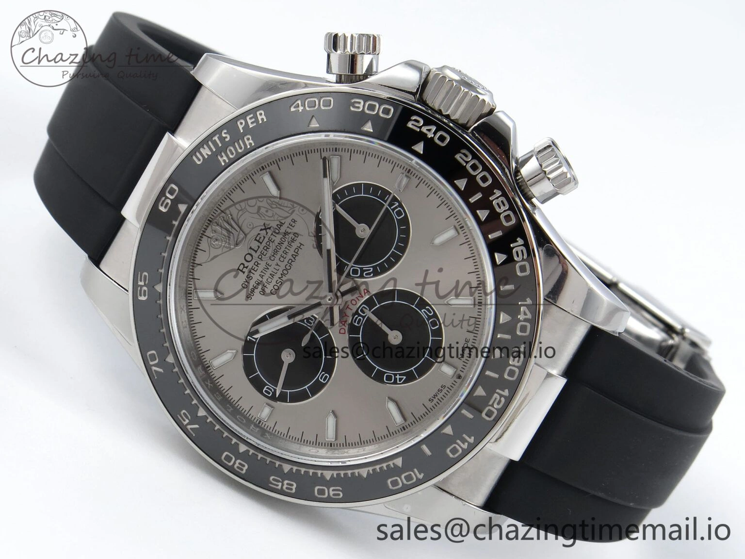 Daytona 126519 QF 1:1 Best Edition Gray Black Dial on Oysterflex Strap SH4131 V5