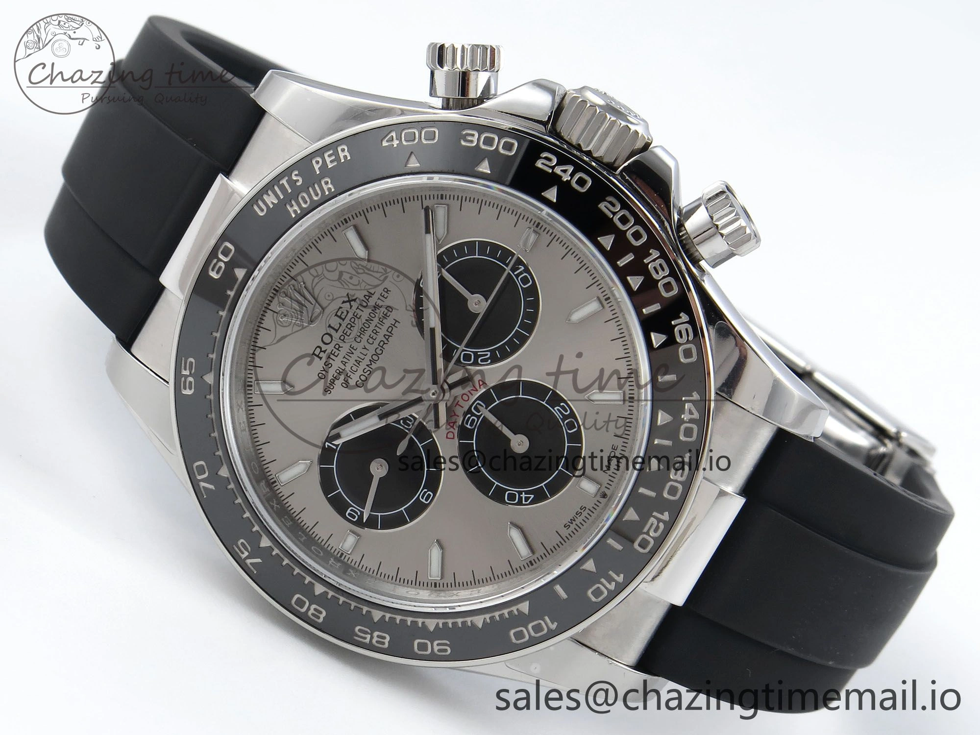 Daytona 126519 QF 1:1 Best Edition Gray Black Dial on Oysterflex Strap SH4131 V5