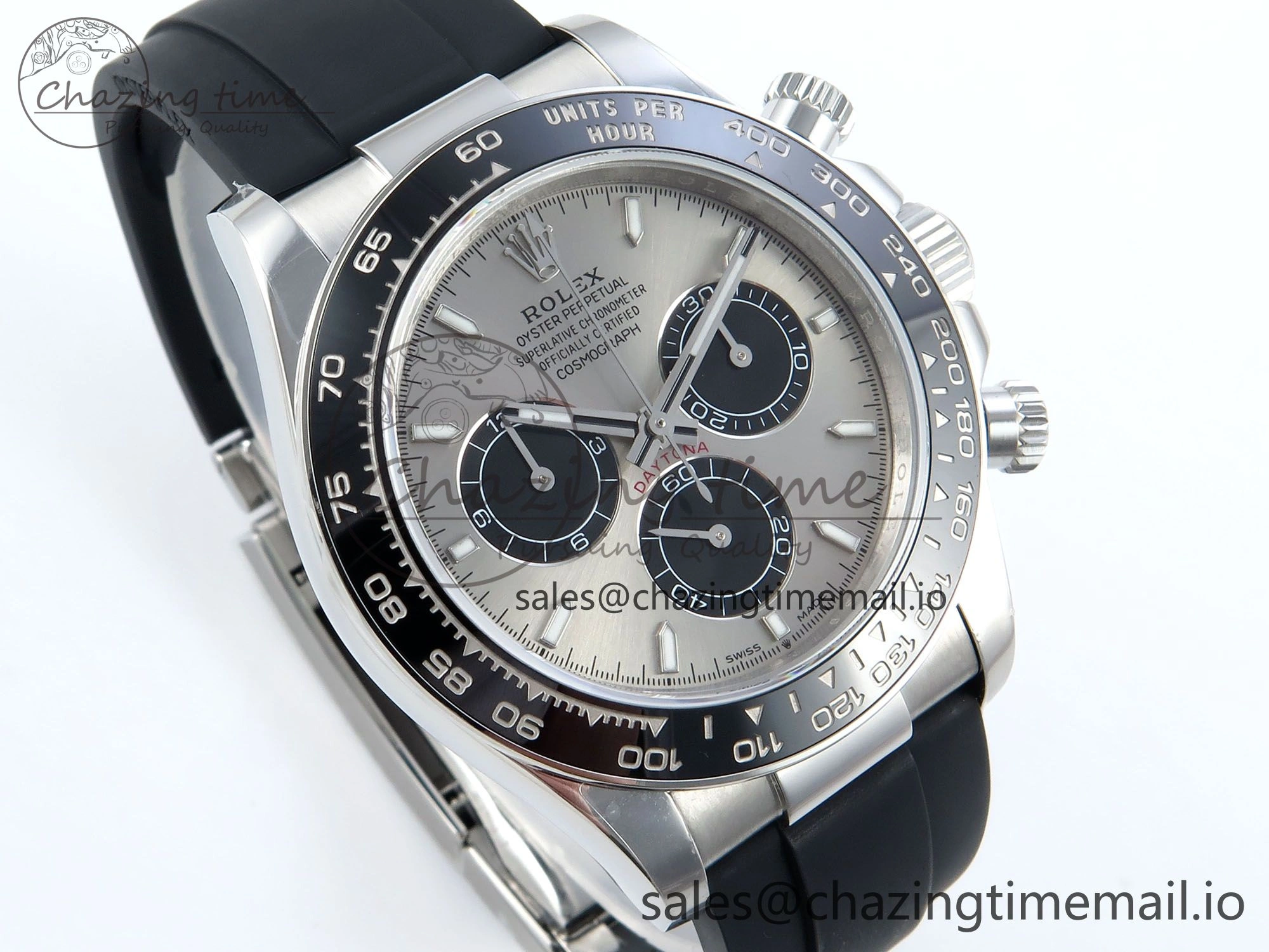 Daytona 126519 QF 1:1 Best Edition Gray Black Dial on Oysterflex Strap SH4131 V5