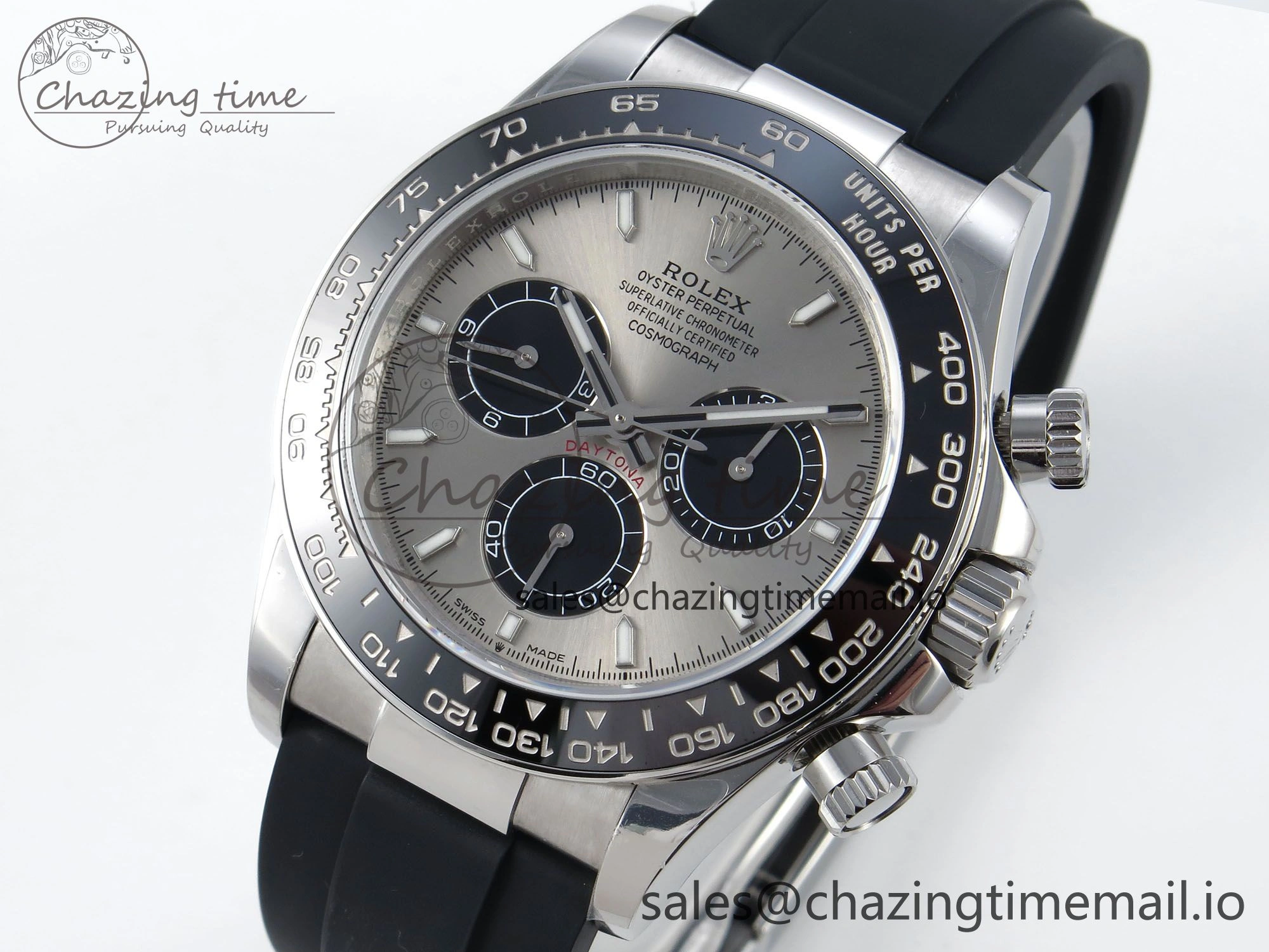 Daytona 126519 QF 1:1 Best Edition Gray Black Dial on Oysterflex Strap SH4131 V5