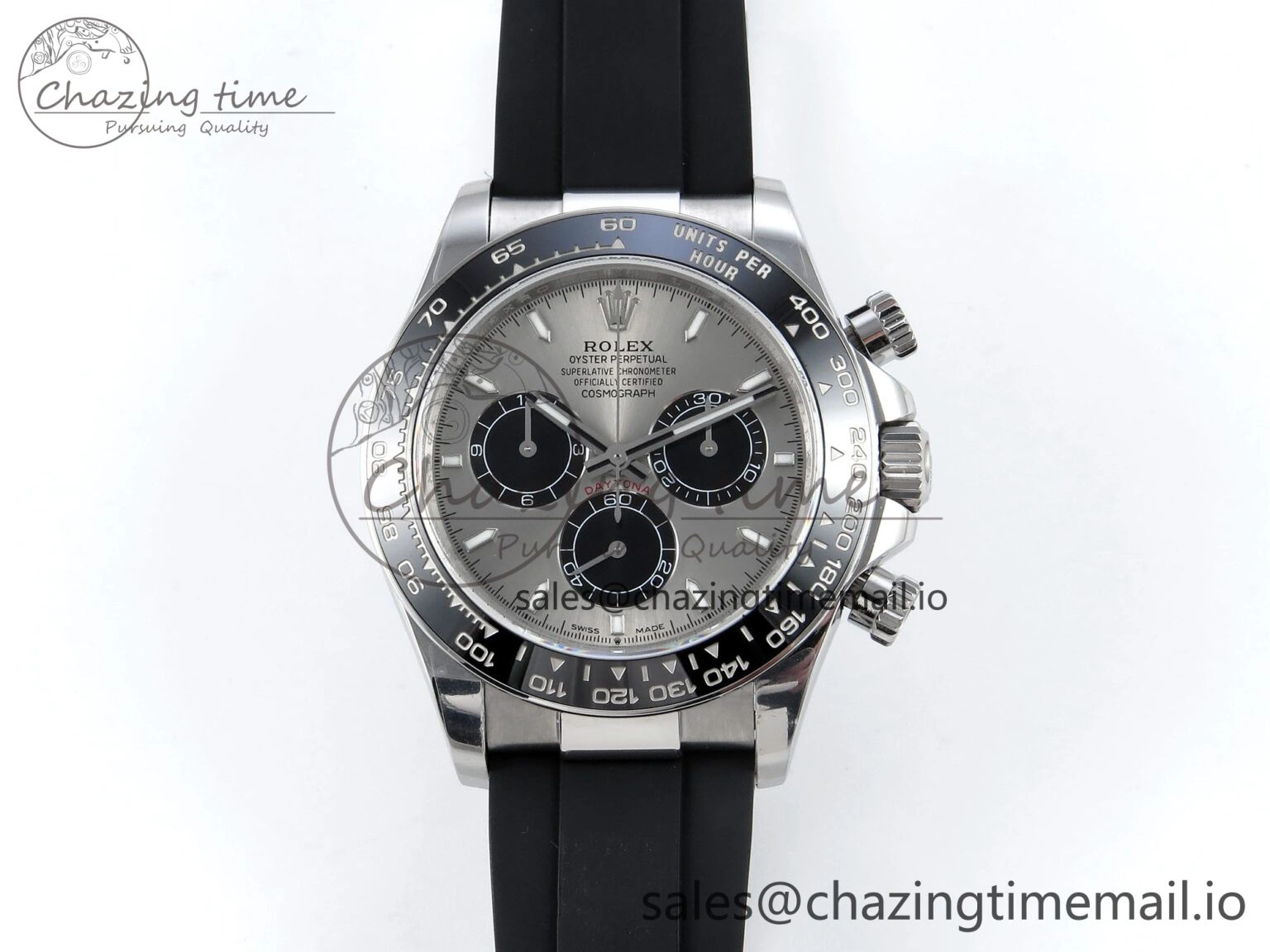 Daytona 126519 QF 1:1 Best Edition Gray Black Dial on Oysterflex Strap SH4131 V5
