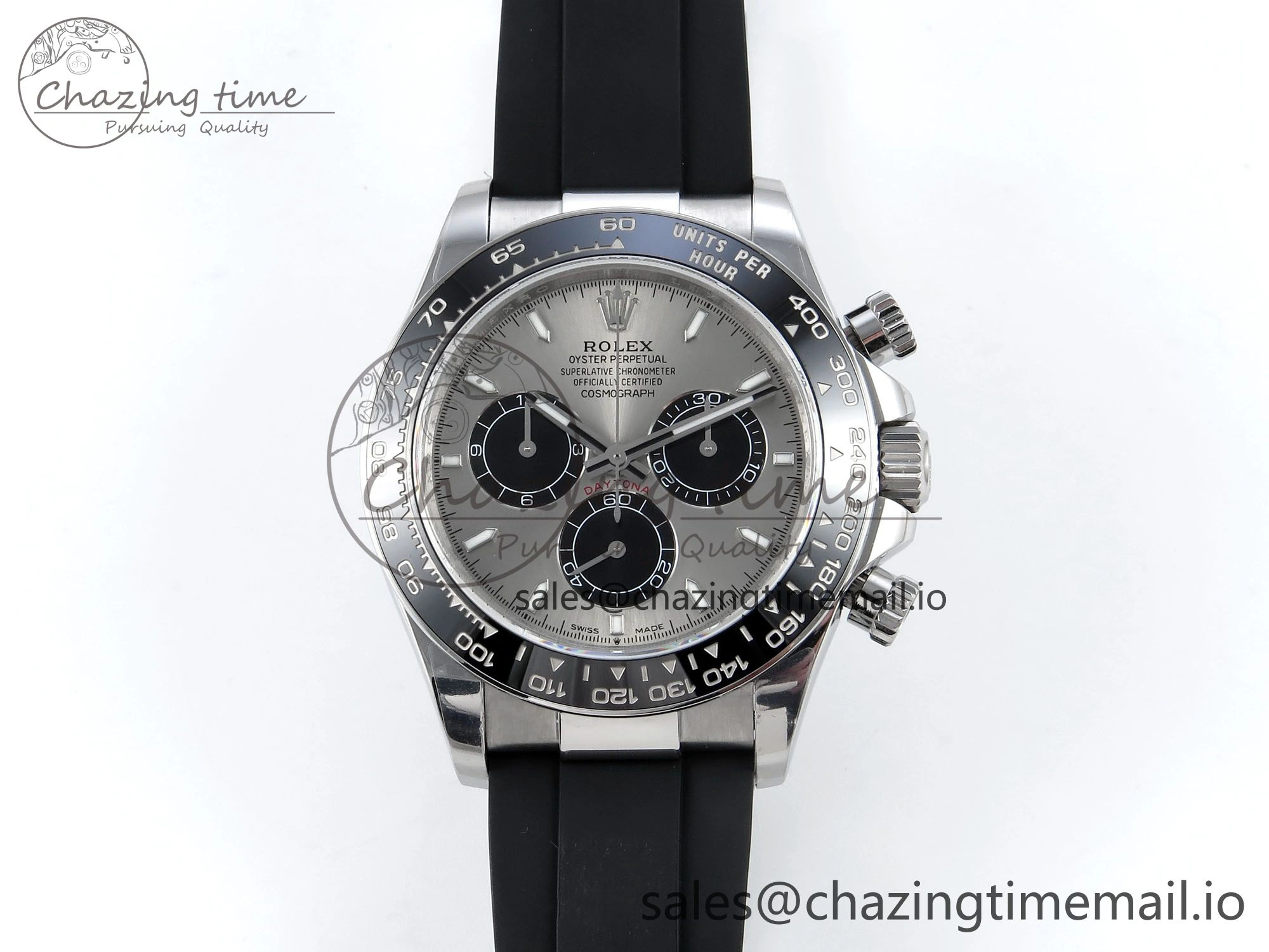 Daytona 126519 QF 1:1 Best Edition Gray Black Dial on Oysterflex Strap SH4131 V5