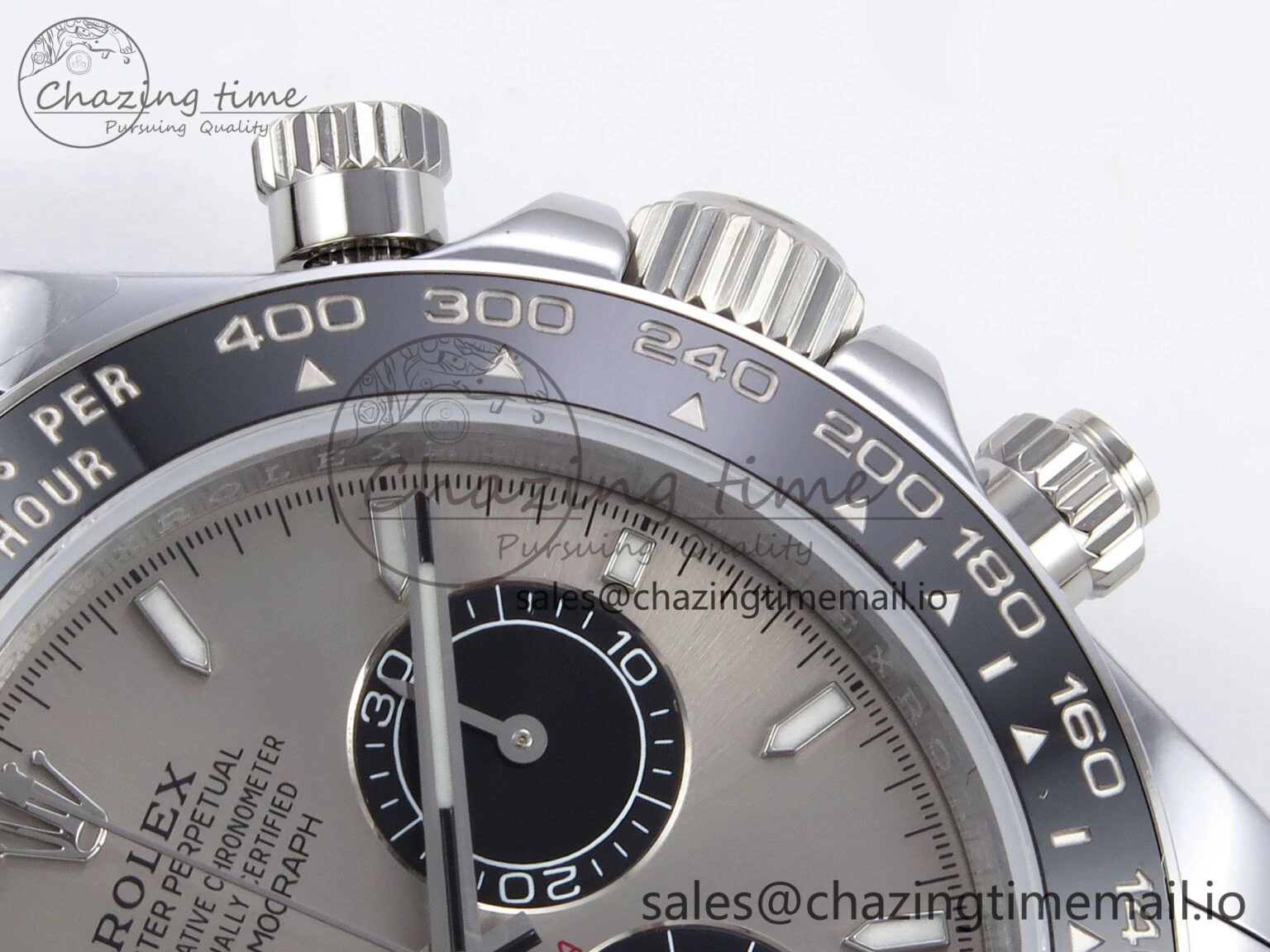 Daytona 126519 QF 1:1 Best Edition Gray Black Dial on Oysterflex Strap SH4131 V6（Gain Weight）
