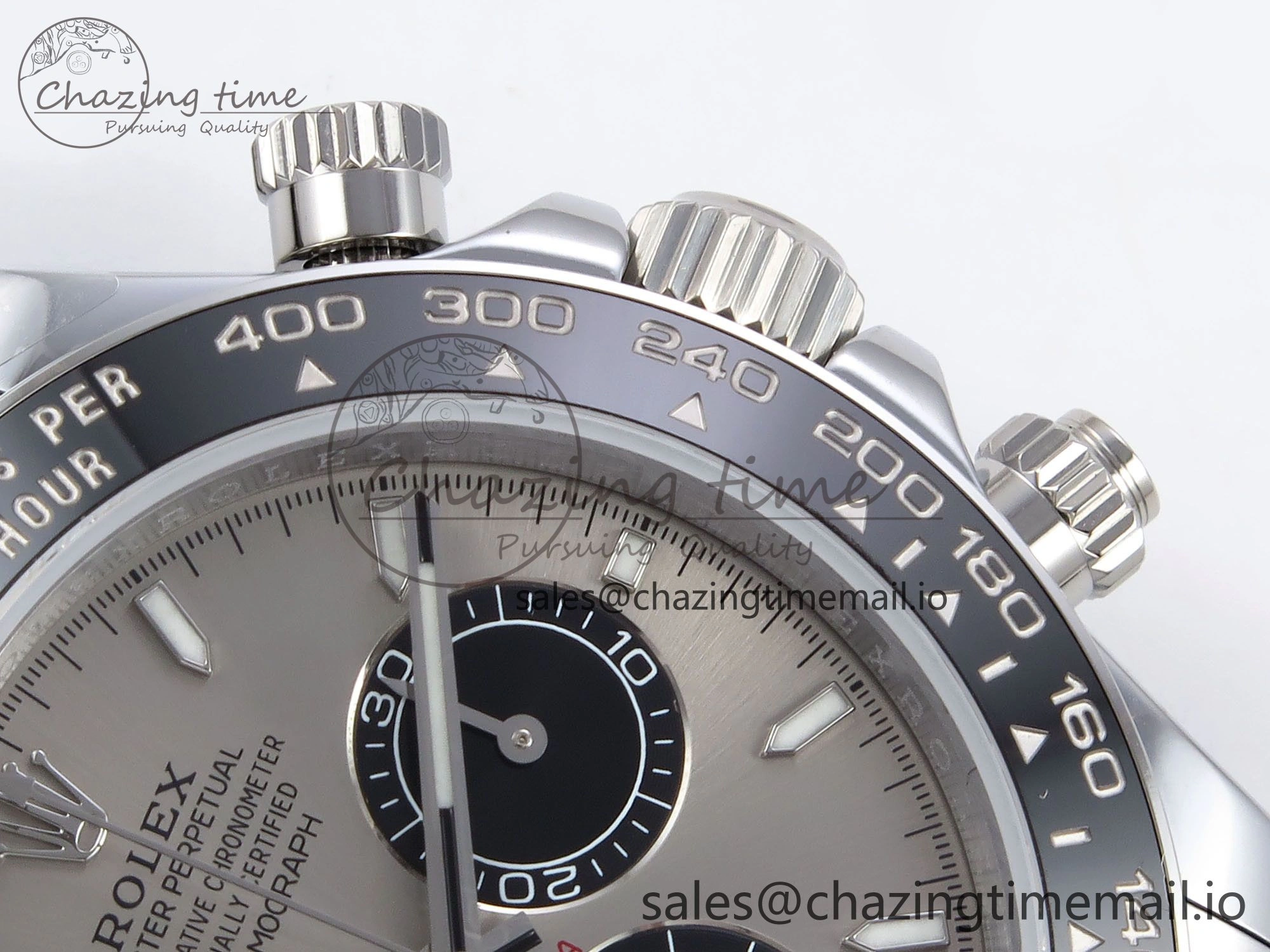 Daytona 126519 QF 1:1 Best Edition Gray Black Dial on Oysterflex Strap SH4131 V6（Gain Weight）