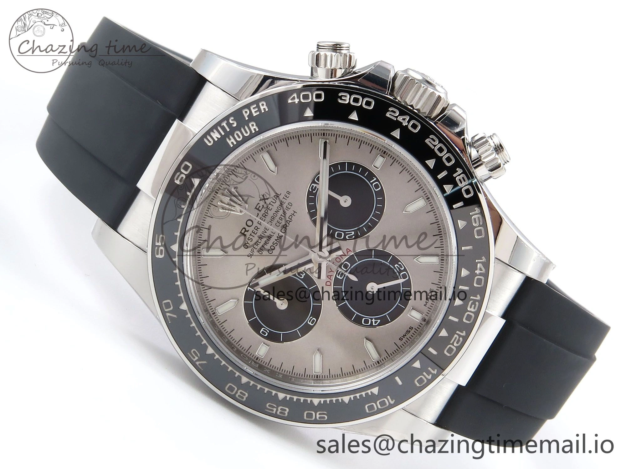 Daytona 126519 SBF 1:1 Best Edition Gray Dial on Oysterflex Strap DD4802