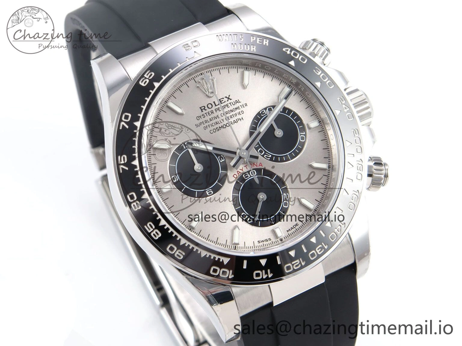 Daytona 126519 SBF 1:1 Best Edition Gray Dial on Oysterflex Strap DD4802