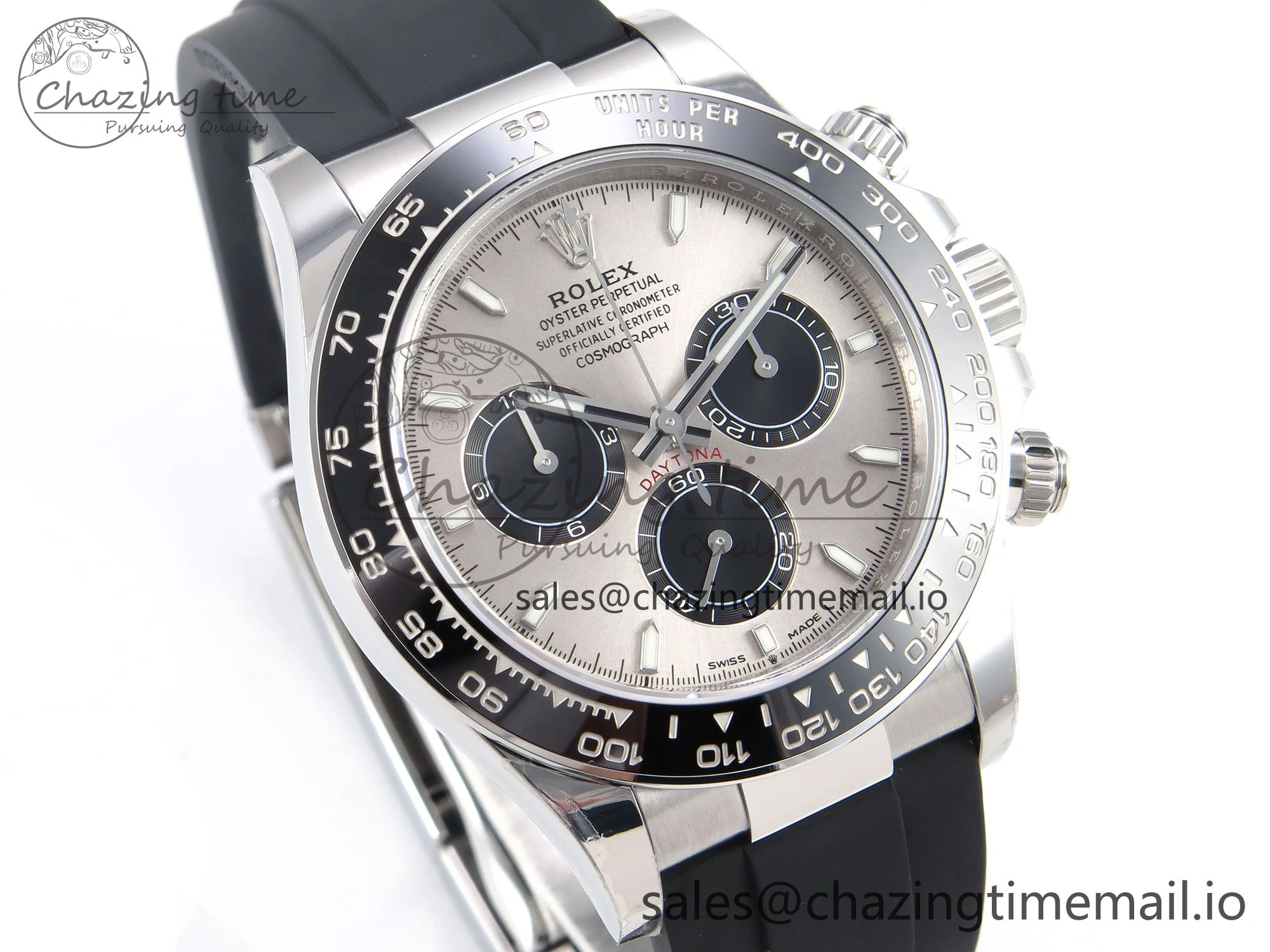 Daytona 126519 SBF 1:1 Best Edition Gray Dial on Oysterflex Strap DD4802