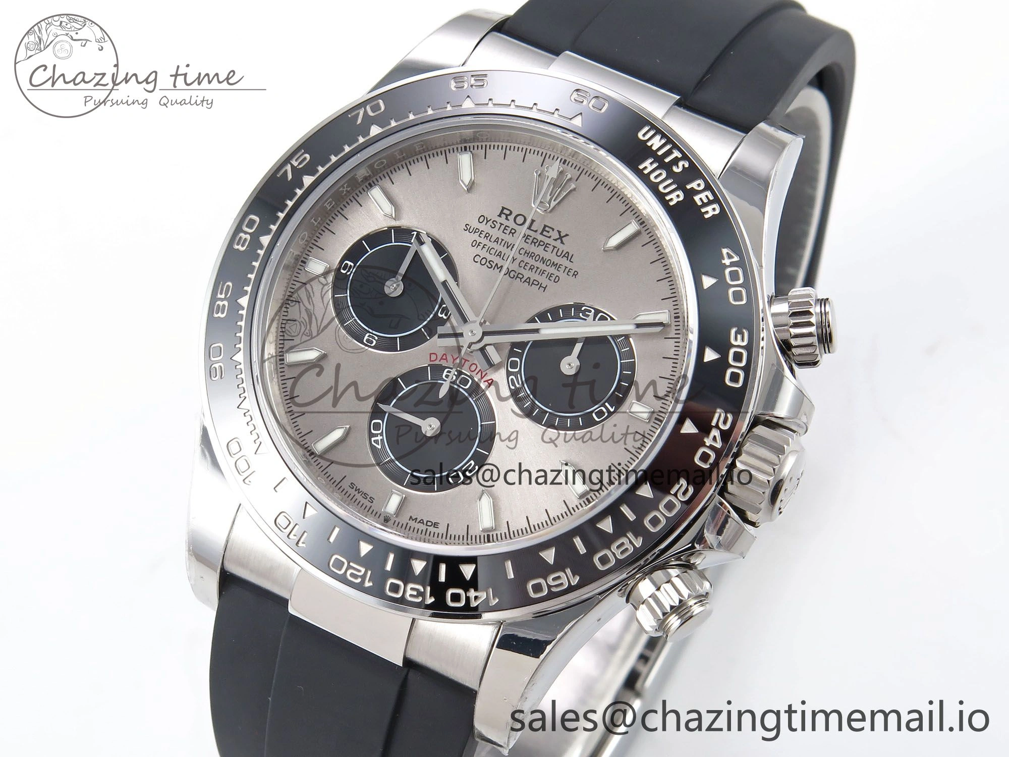 Daytona 126519 SBF 1:1 Best Edition Gray Dial on Oysterflex Strap DD4802