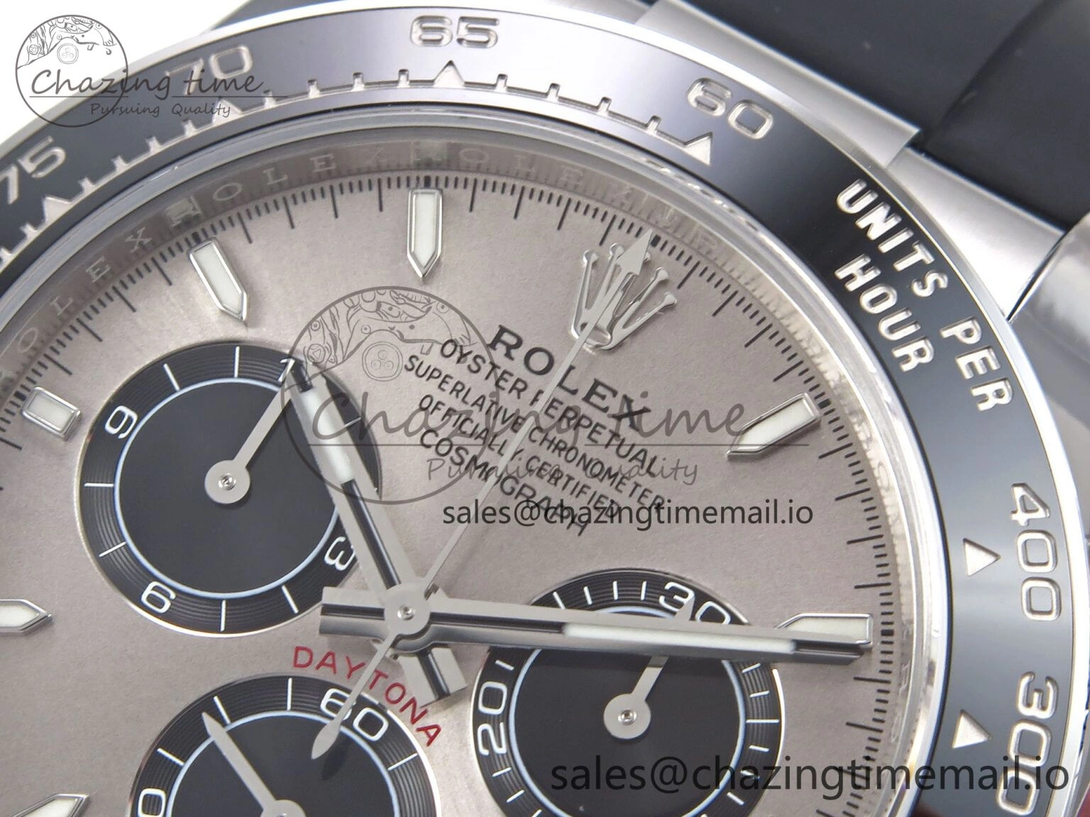 Daytona 126519 SBF 1:1 Best Edition Gray Dial on Oysterflex Strap DD4802
