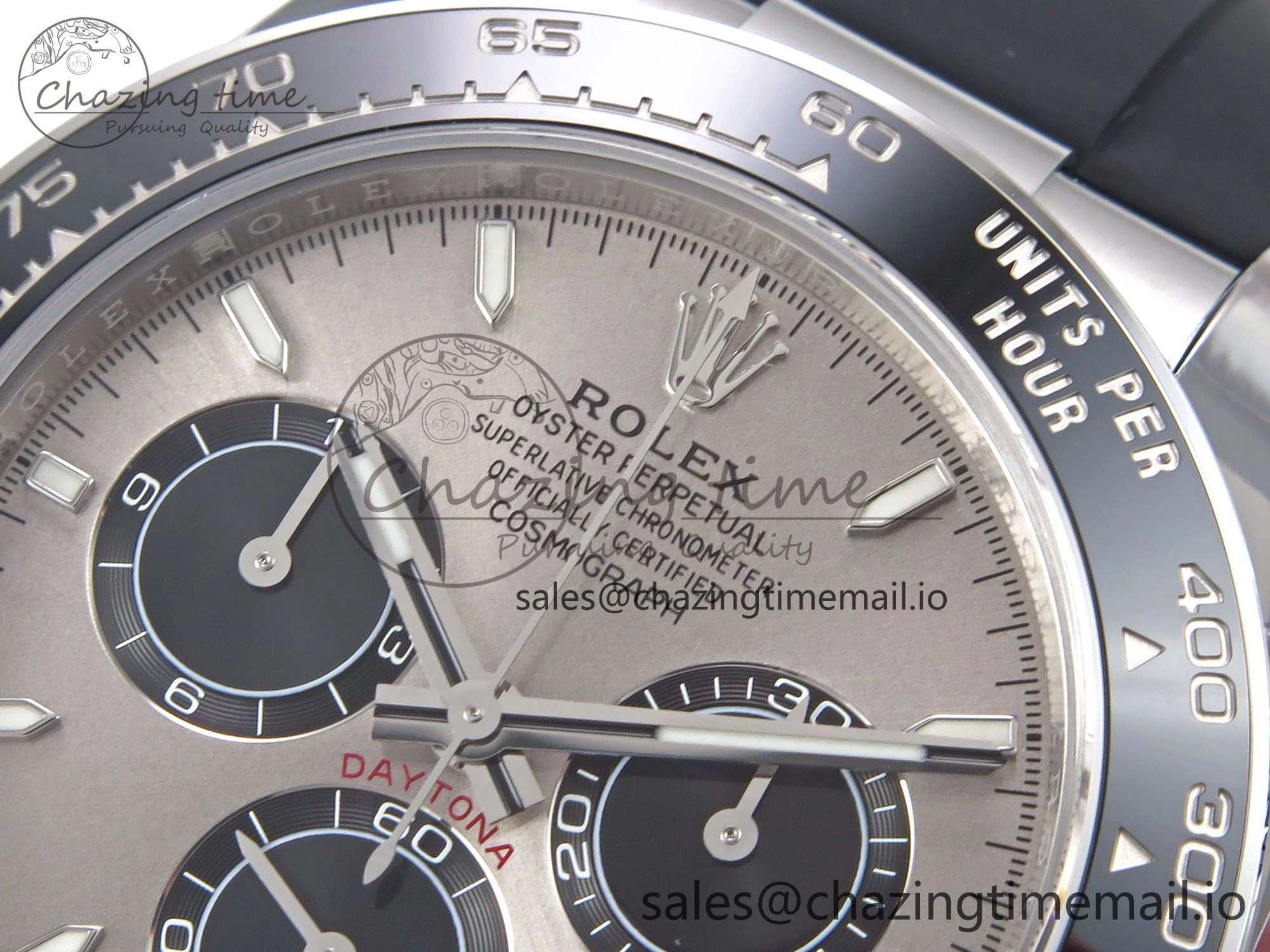 Daytona 126519 SBF 1:1 Best Edition Gray Dial on Oysterflex Strap DD4802