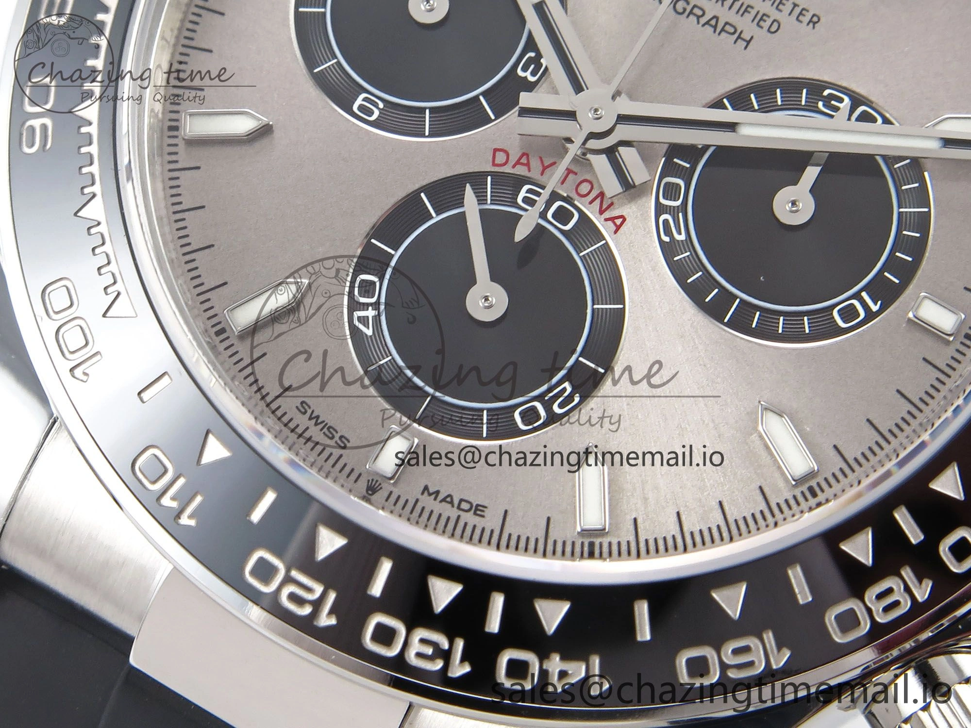 Daytona 126519 SBF 1:1 Best Edition Gray Dial on Oysterflex Strap DD4802