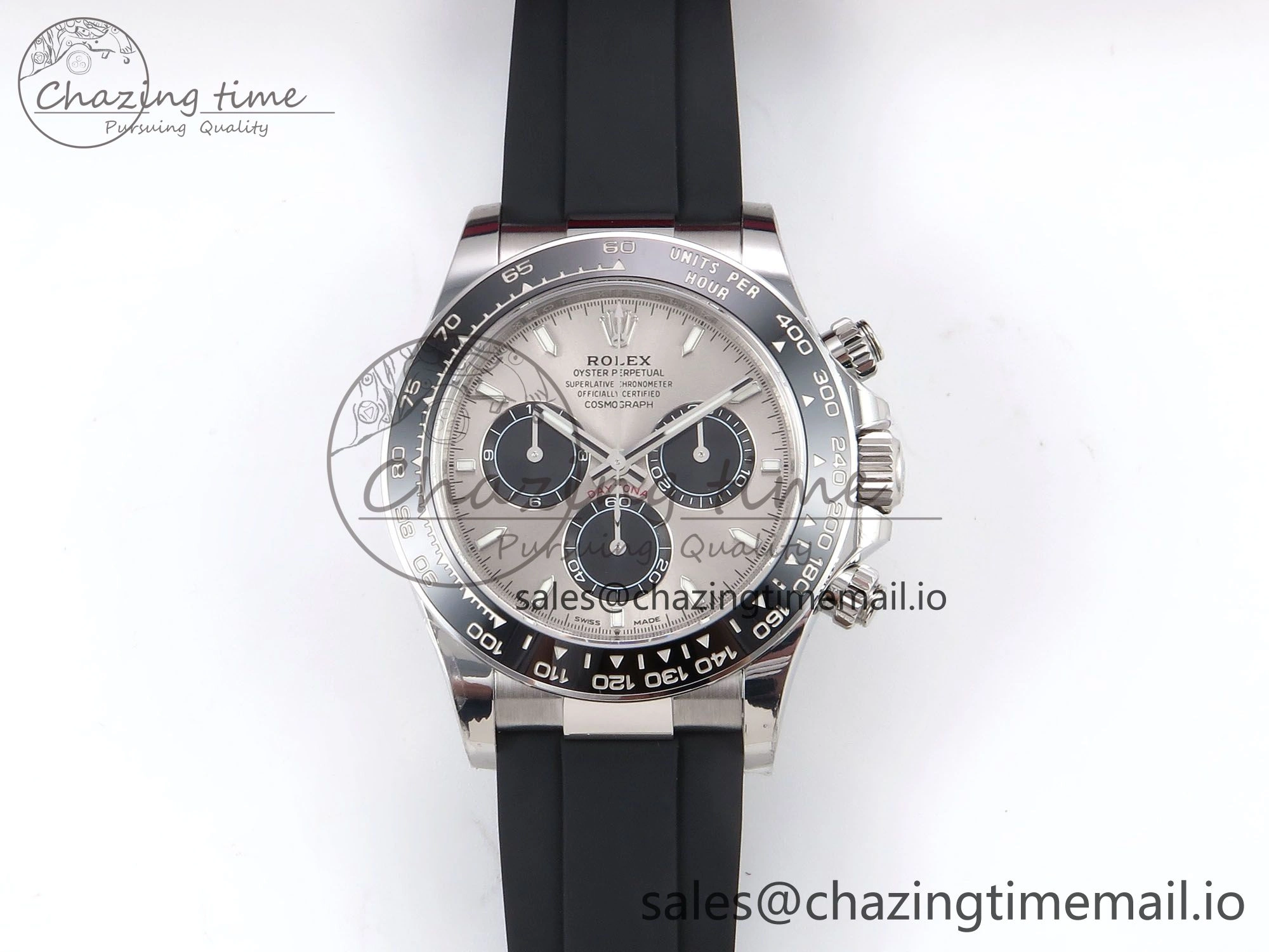 Daytona 126519 SBF 1:1 Best Edition Gray Dial on Oysterflex Strap DD4802