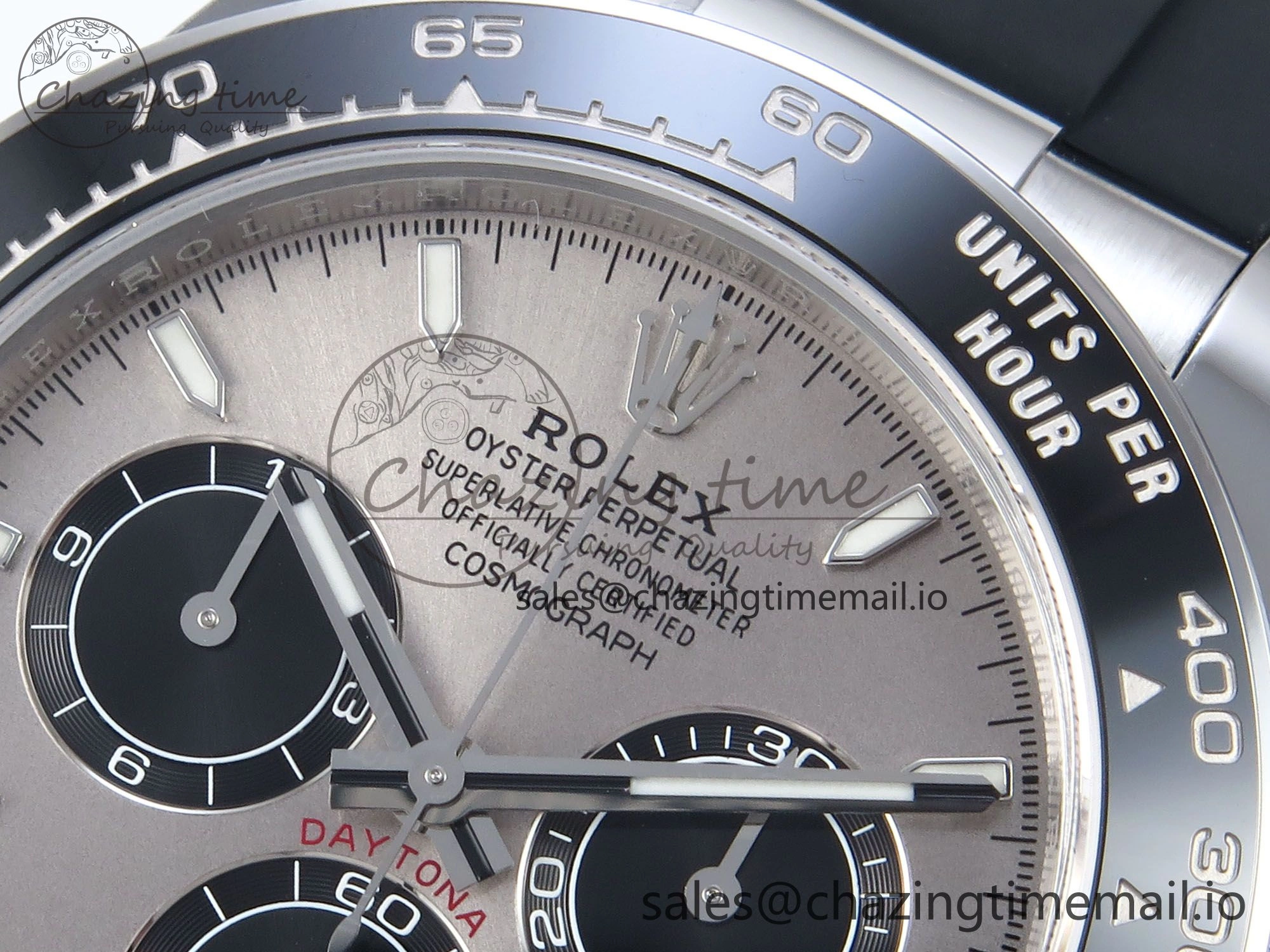 Daytona 126519 SS VSF 1:1 Best Edition 904L Steel Gray Dial on Oysterflex Strap SH4131
