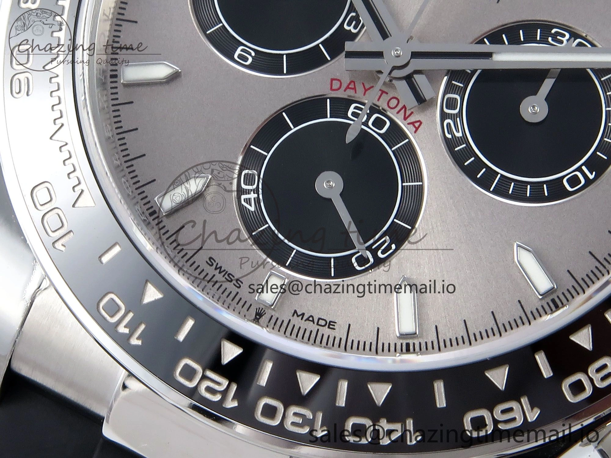 Daytona 126519 SS VSF 1:1 Best Edition 904L Steel Gray Dial on Oysterflex Strap SH4131