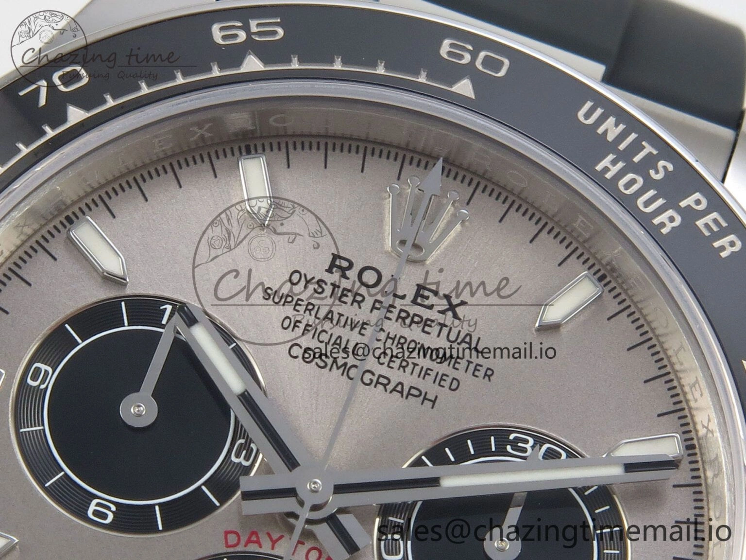 Daytona 126519 VSF 1:1 Best Edition Gray Black Dial on Oysterflex Strap VS4131 V2 (Weighted)
