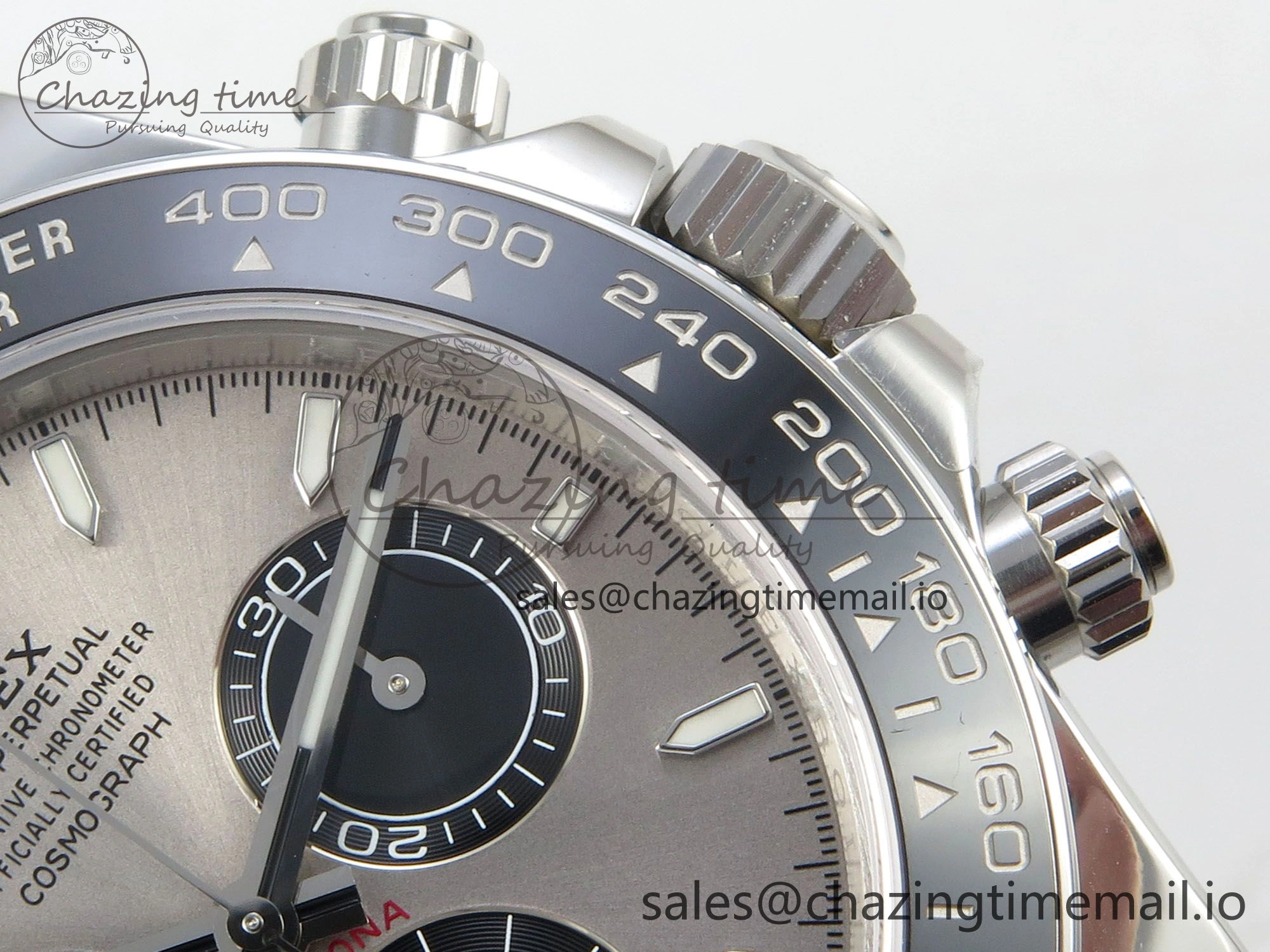 Daytona 126519 VSF 1:1 Best Edition Gray Black Dial on Oysterflex Strap VS4131 V2 (Weighted)