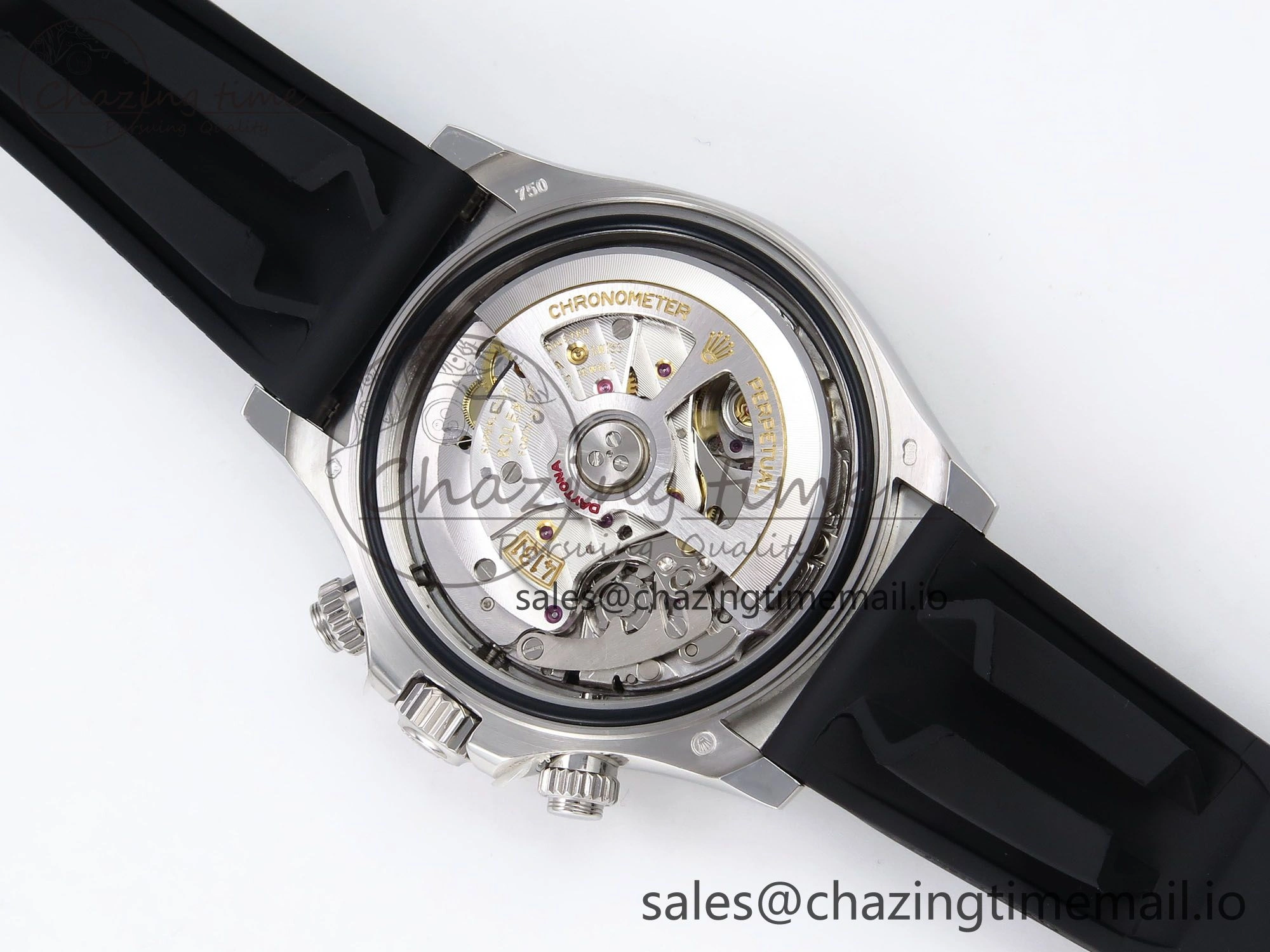Daytona 126519LN APF 1:1 Best Edition 904L Steel Grey Dial on Black Rubber Strap DD4131