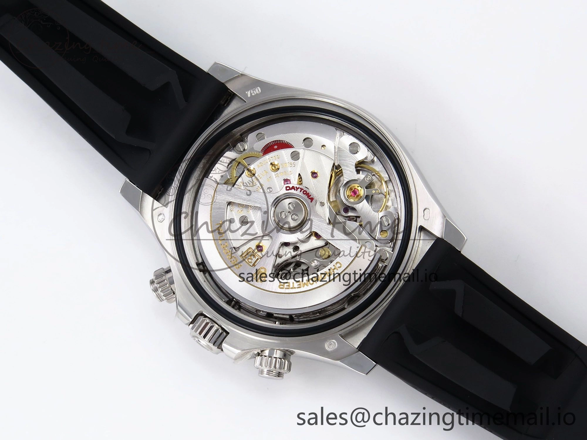 Daytona 126519LN APF 1:1 Best Edition 904L Steel Grey Dial on Black Rubber Strap DD4131