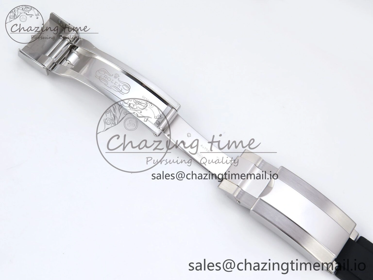 Daytona 126519LN SS Clean 1:1 Best Edition Black Diamonds Dial on Oysterflex Rubber Strap DD4131