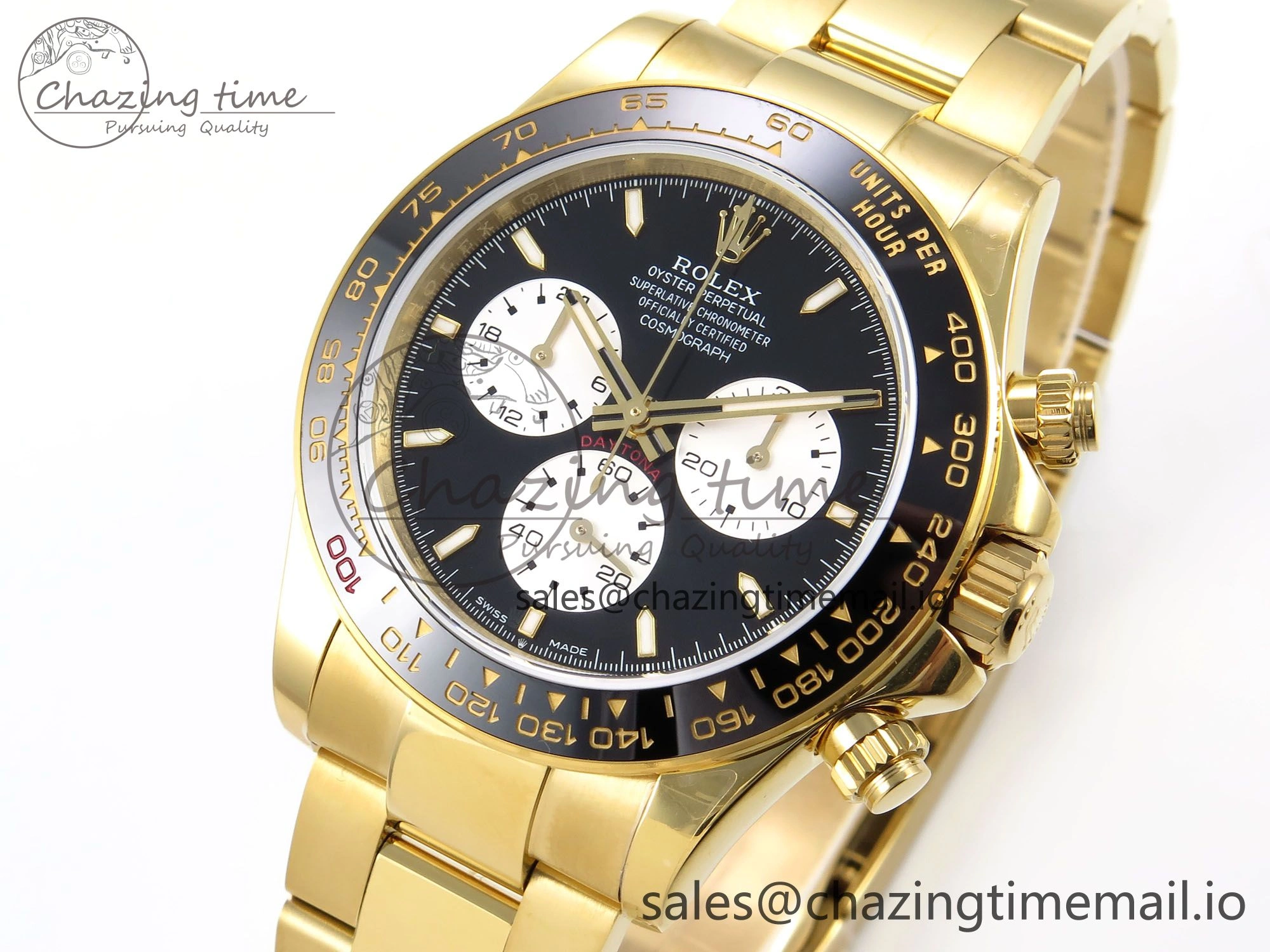 Daytona 126528LN Le Mans QF 1:1 Best Edition on YG Bracelet SH4132 V6 (Gain Weight）