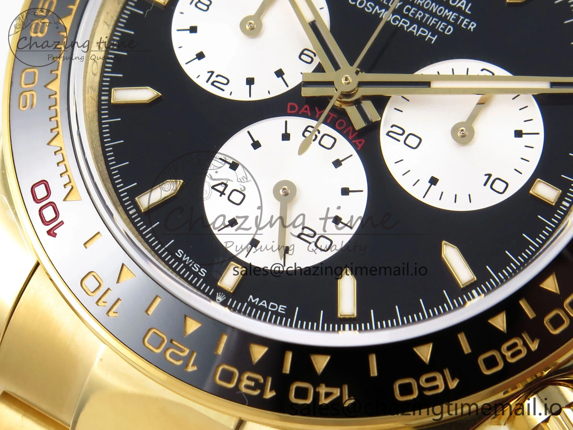 Daytona 126528LN Le Mans QF 1:1 Best Edition on YG Bracelet SH4132 V6 (Gain Weight）