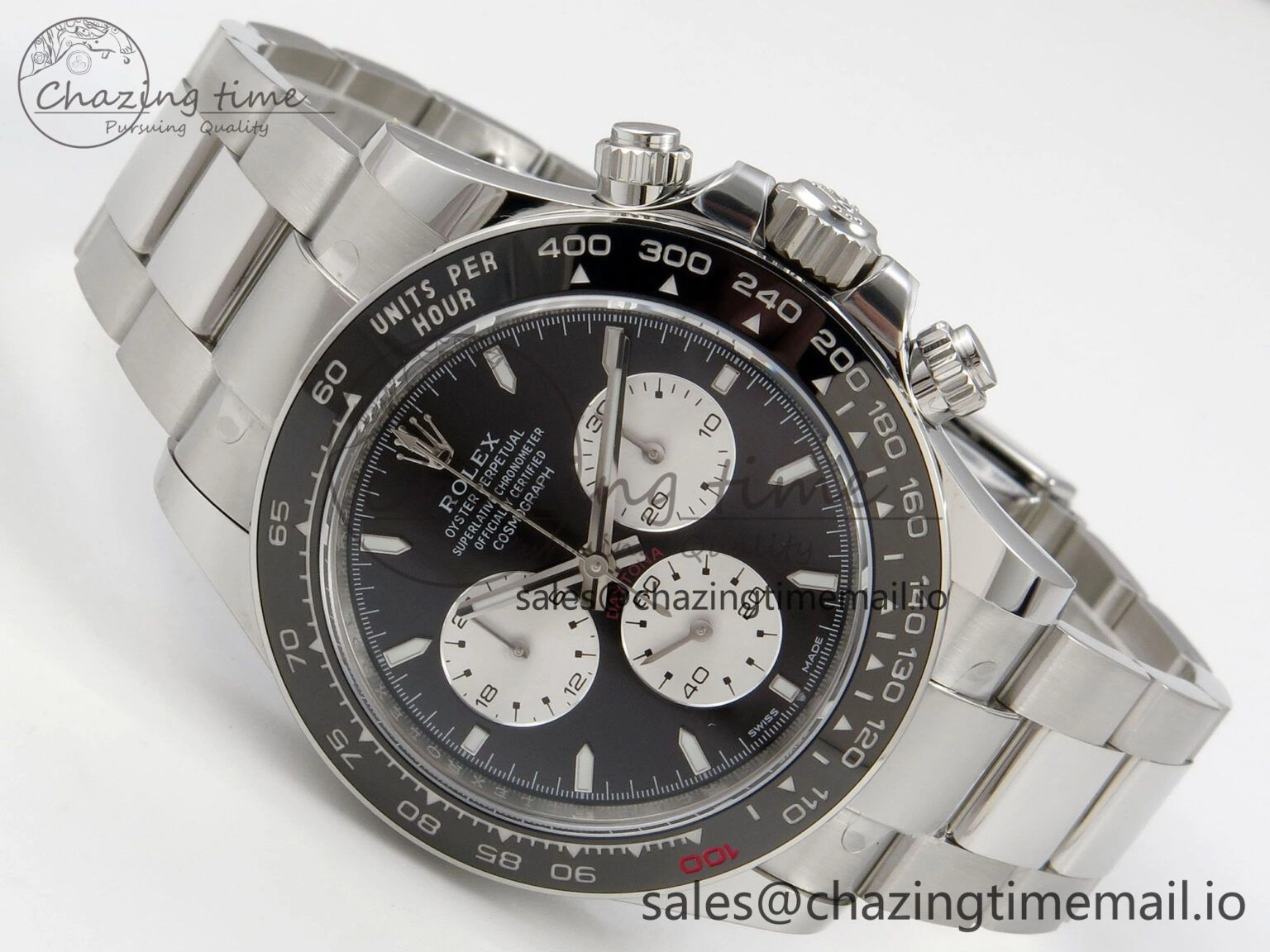 Daytona 126529 Le Mans THBF 904L 1:1 Best Edition on SS Bracelet SH4132