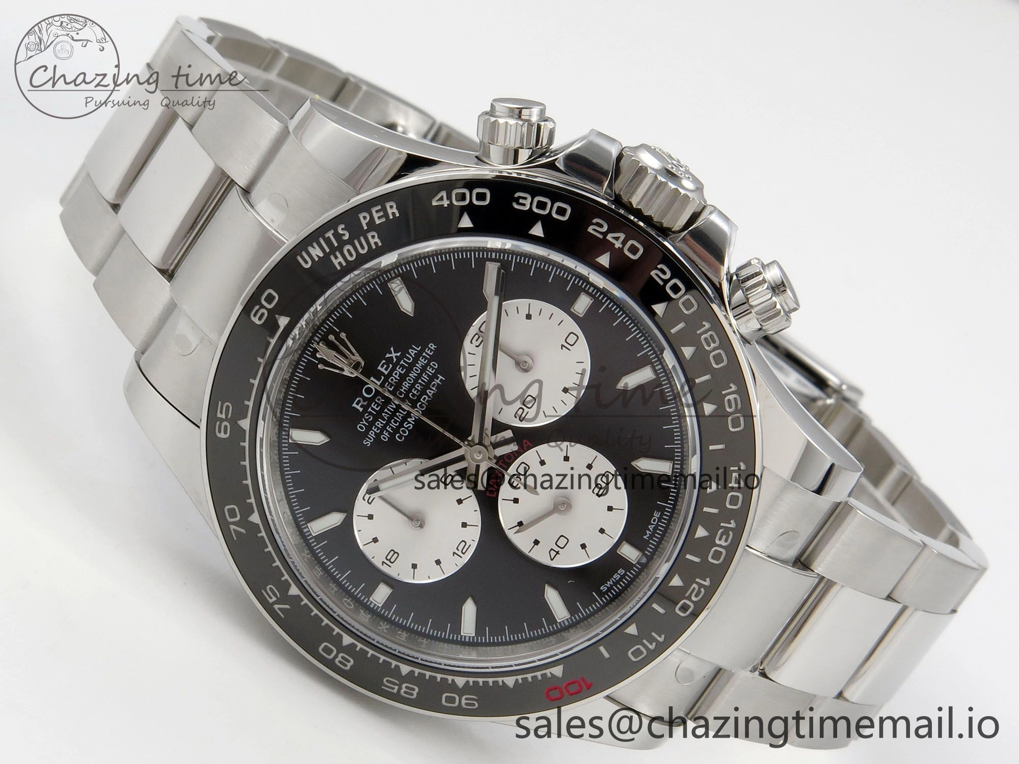 Daytona 126529 Le Mans THBF 904L 1:1 Best Edition on SS Bracelet SH4132