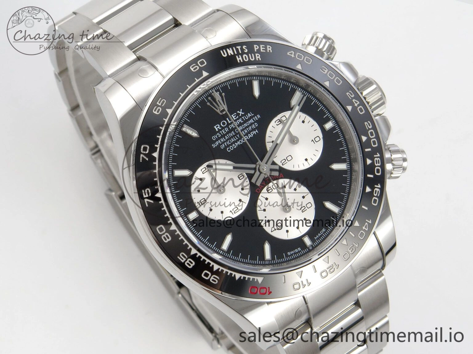 Daytona 126529 Le Mans THBF 904L 1:1 Best Edition on SS Bracelet SH4132