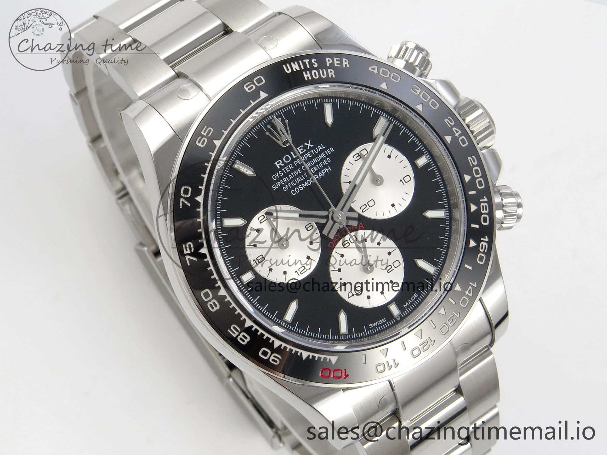 Daytona 126529 Le Mans THBF 904L 1:1 Best Edition on SS Bracelet SH4132