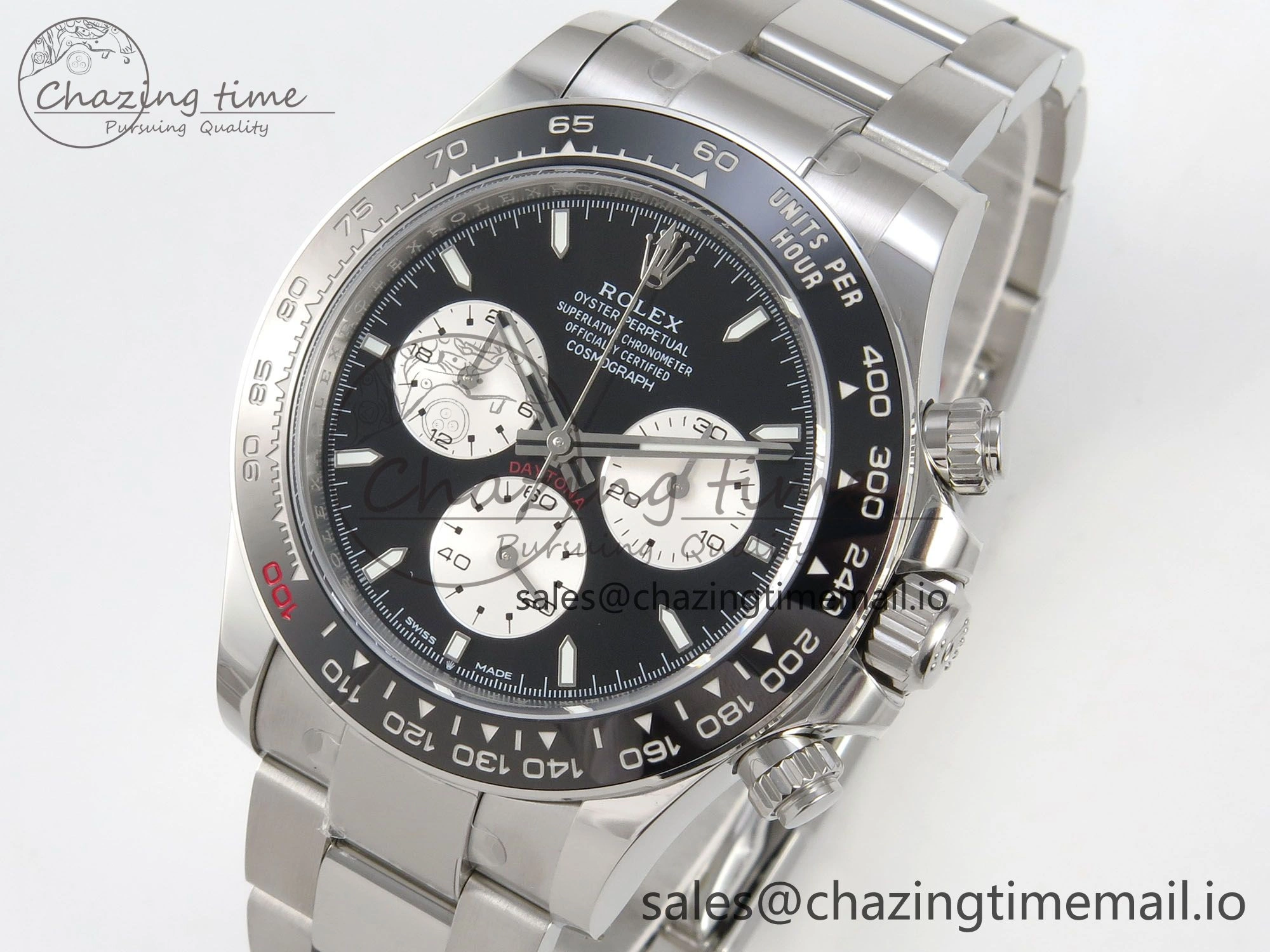 Daytona 126529 Le Mans THBF 904L 1:1 Best Edition on SS Bracelet SH4132