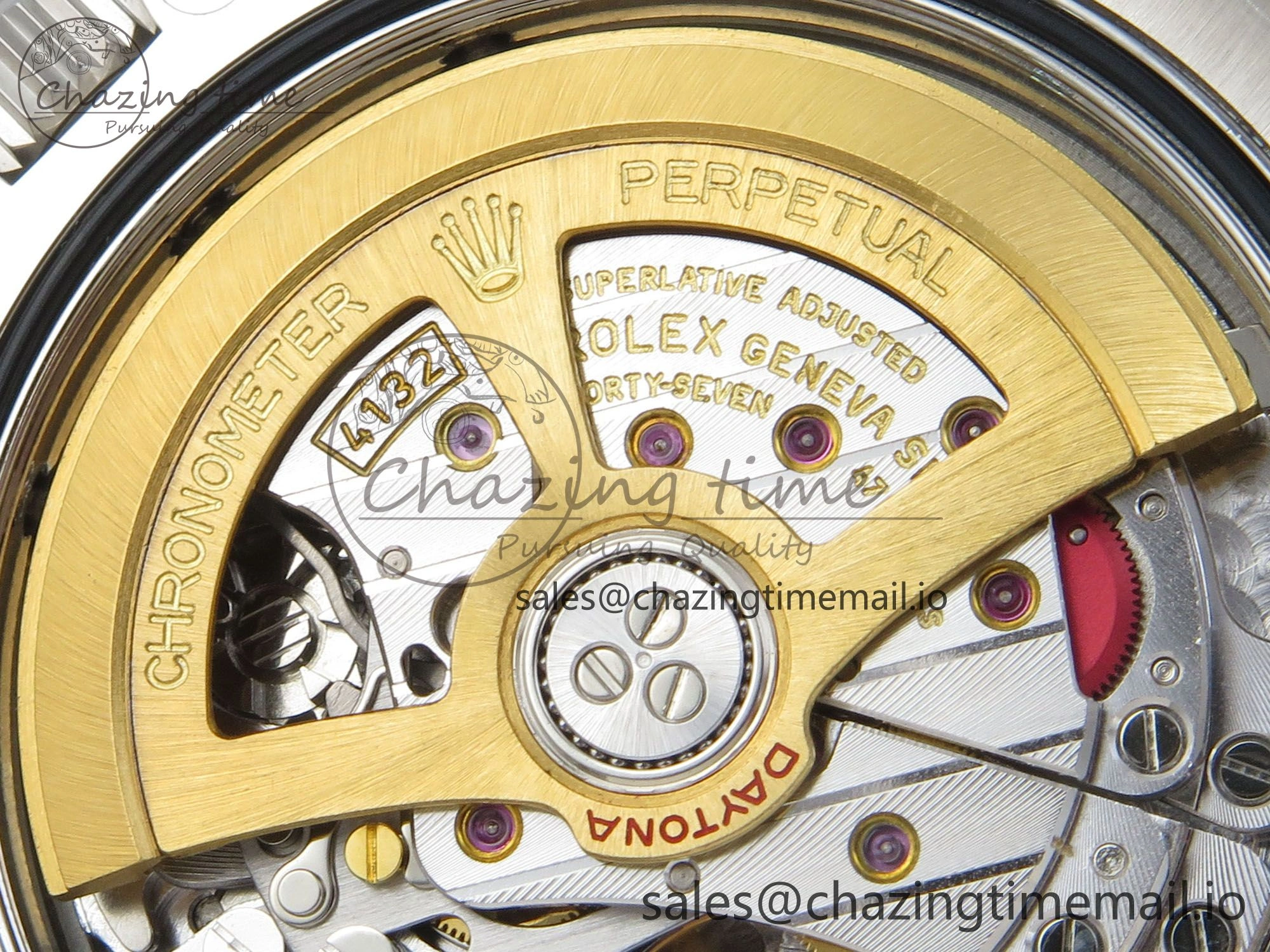 Daytona 126529 Le Mans THBF 904L 1:1 Best Edition on SS Bracelet SH4132