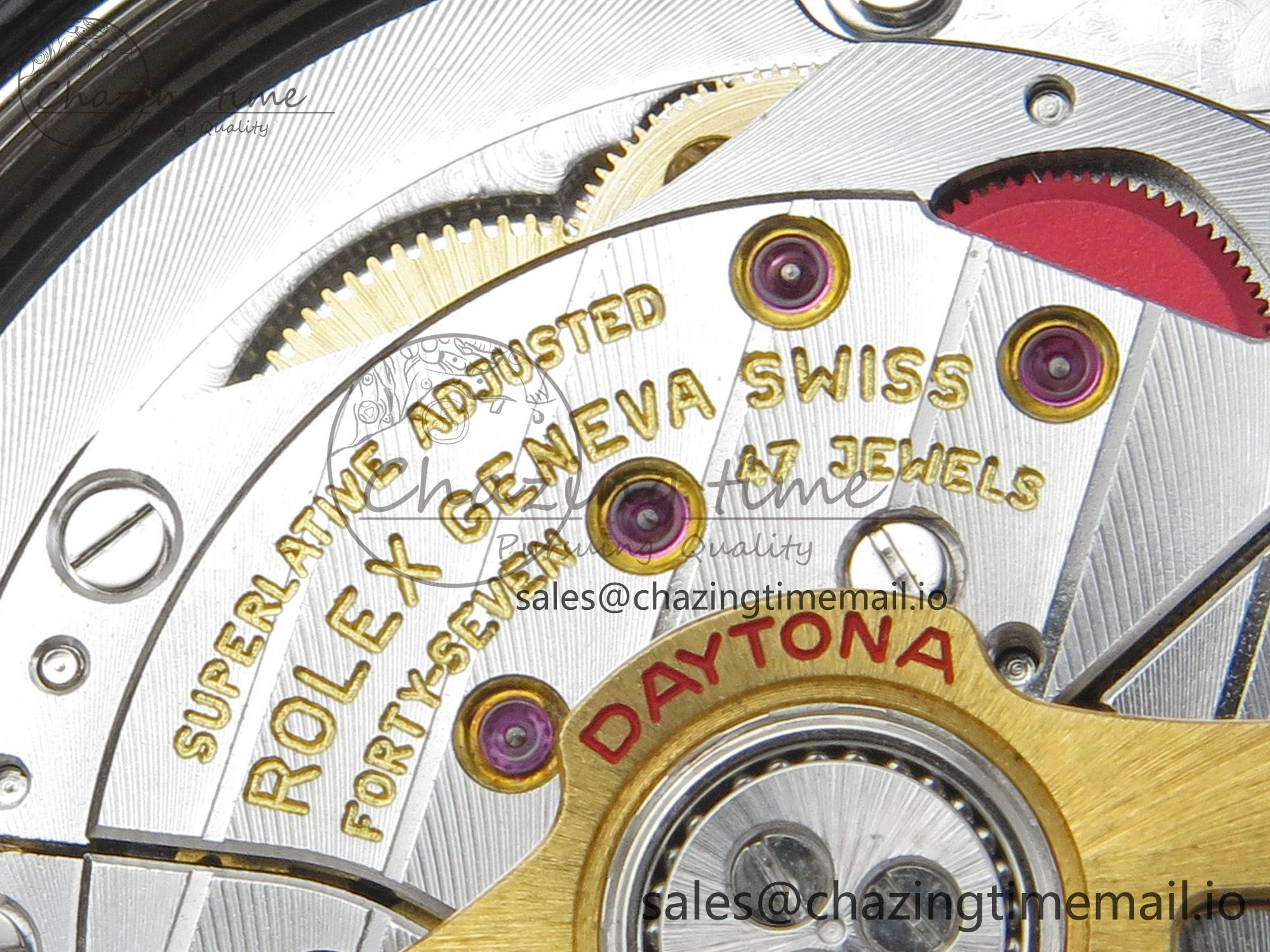 Daytona 126529 Le Mans THBF 904L 1:1 Best Edition on SS Bracelet SH4132