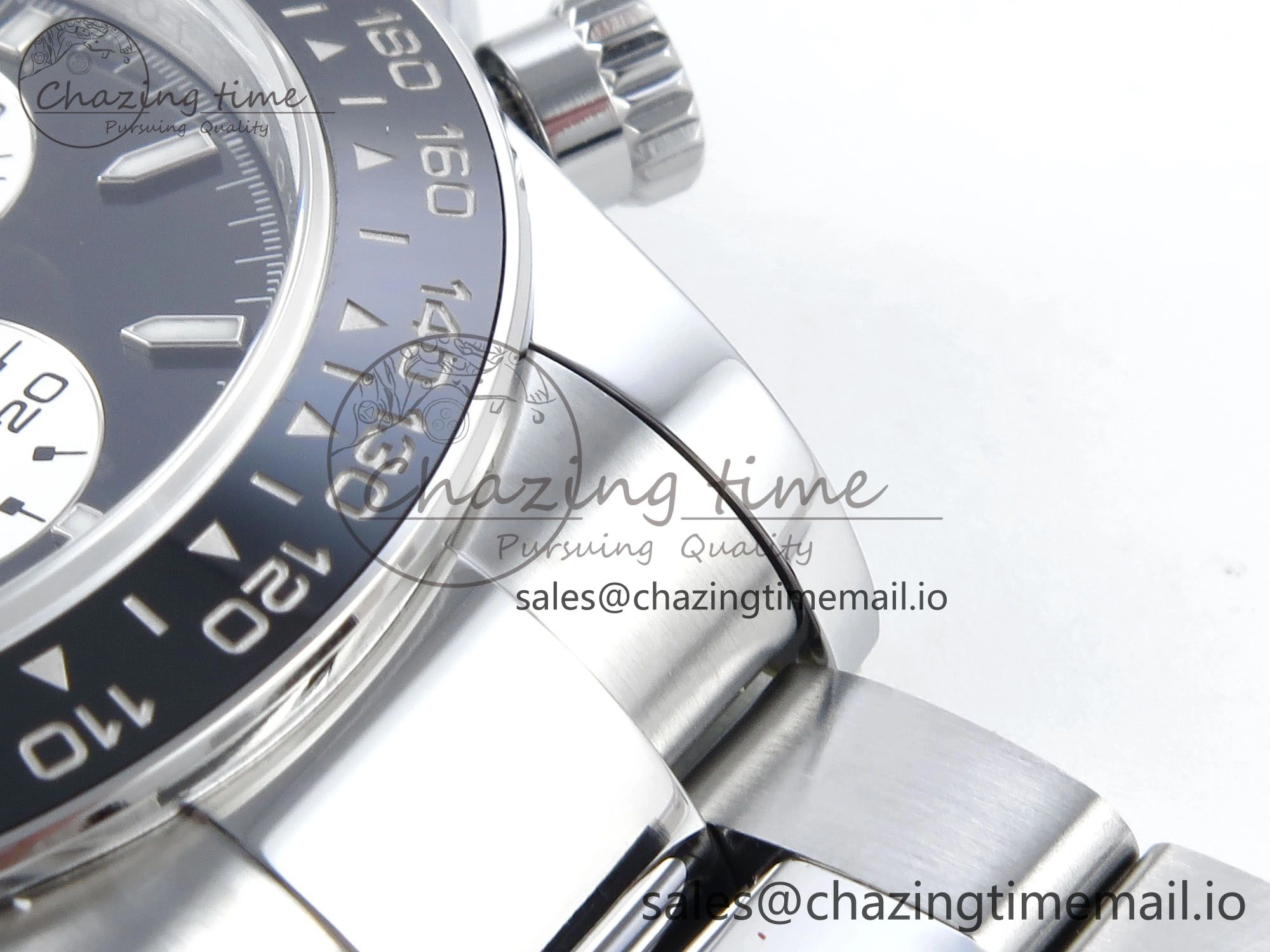 Daytona 126529 QF 1:1 Best Edition Black Dial Steel 904L on SS Bracelet V8 QF4132