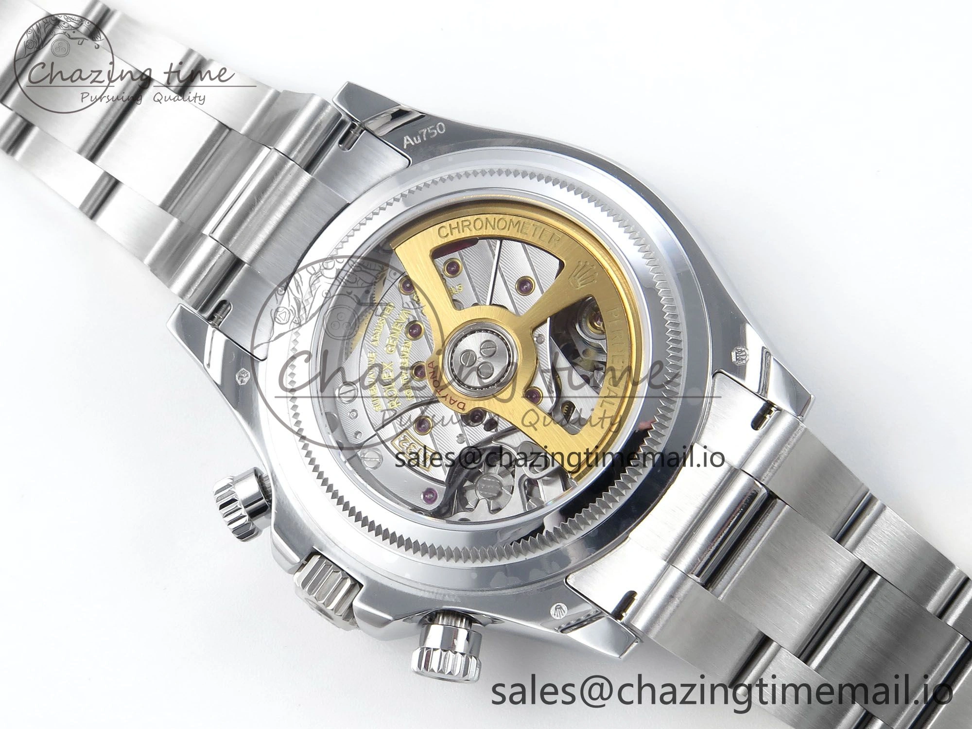 Daytona 126529 QF 1:1 Best Edition Black Dial Steel 904L on SS Bracelet V8 QF4132