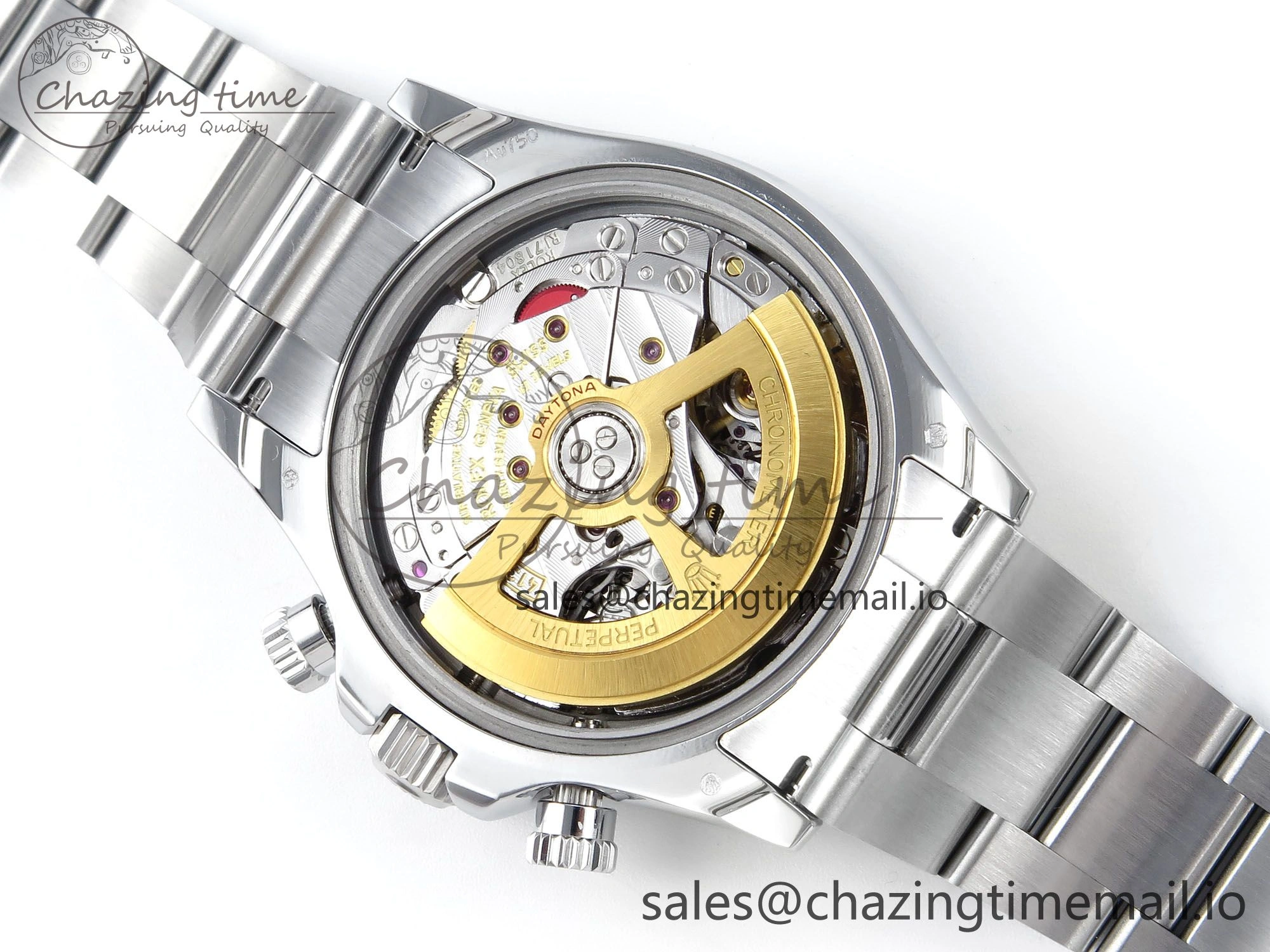 Daytona 126529 QF 1:1 Best Edition Black Dial Steel 904L on SS Bracelet V8 QF4132