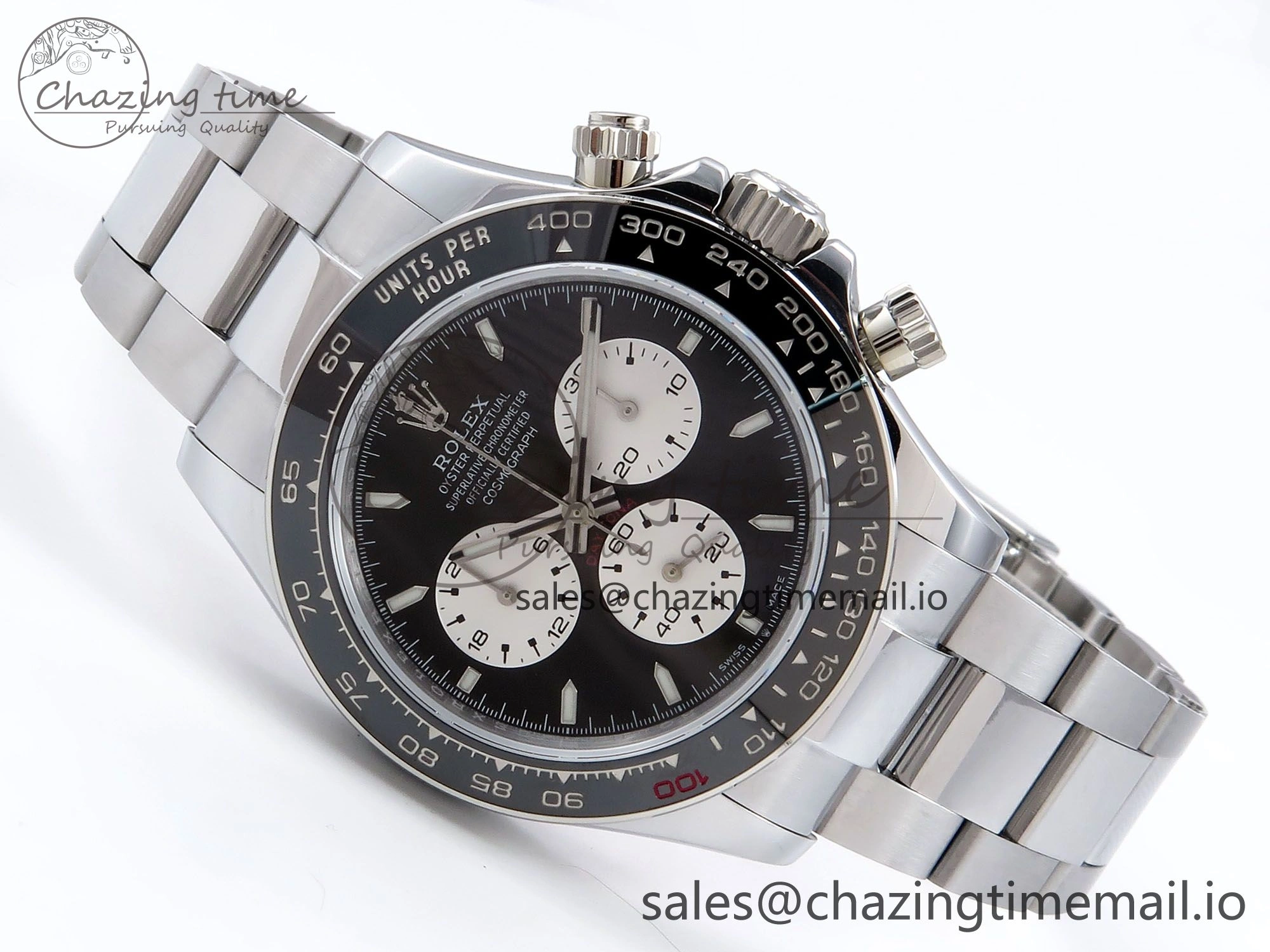Daytona 126529LN Le Mans QF 1:1 Best Edition on SS Bracelet SH4132 V6 (Gain Weight）
