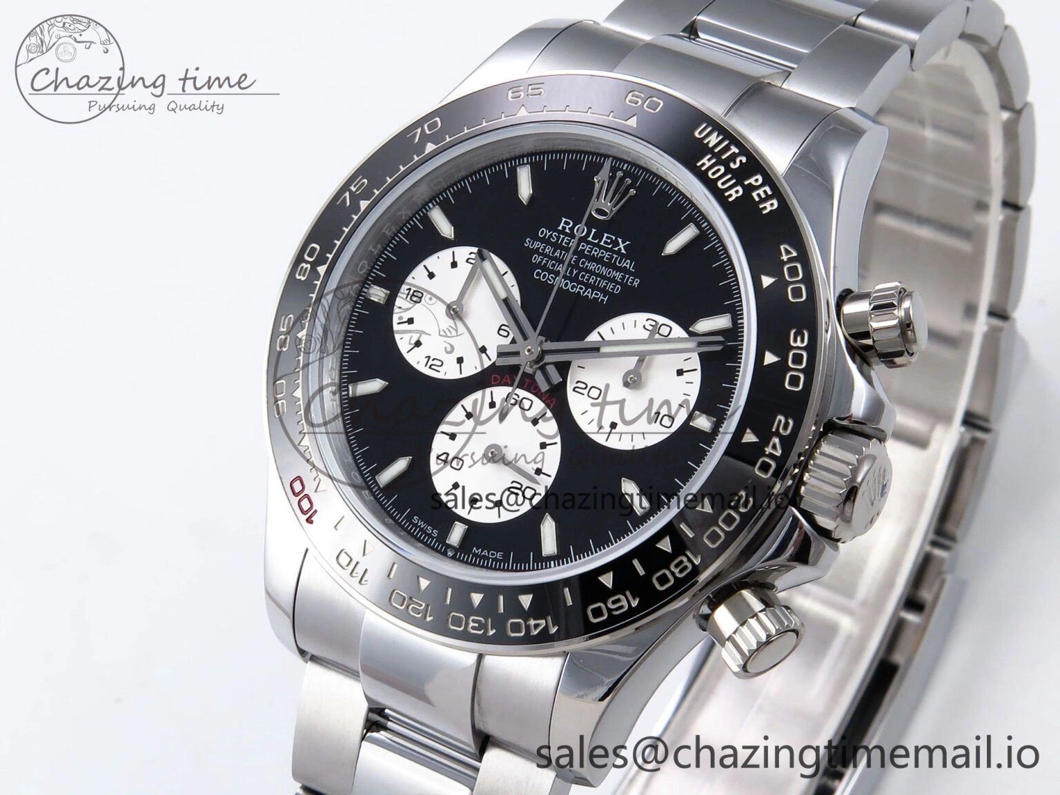 Daytona 126529LN Le Mans QF 1:1 Best Edition on SS Bracelet SH4132 V6 (Gain Weight）