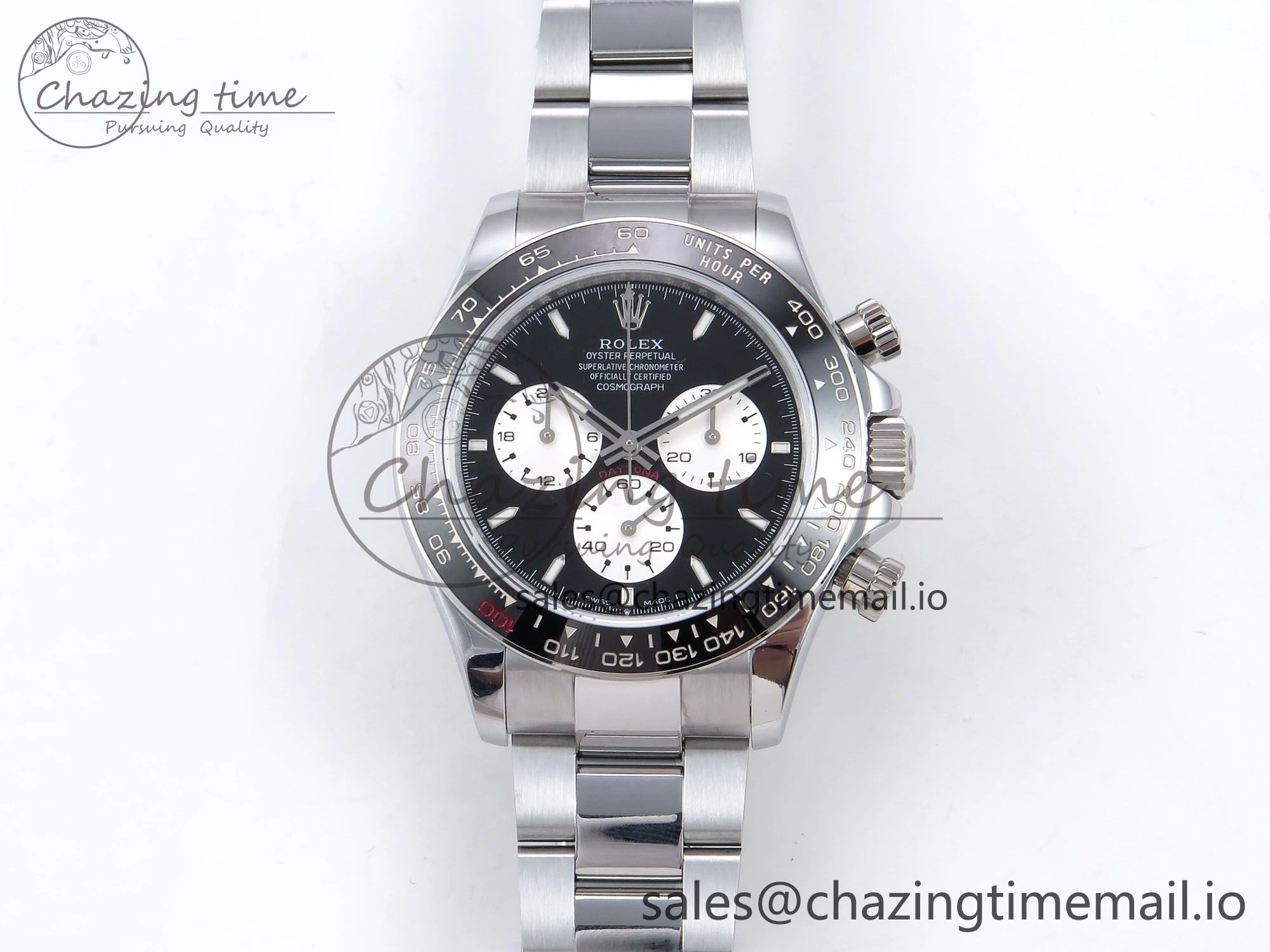 Daytona 126529LN Le Mans QF 1:1 Best Edition on SS Bracelet SH4132 V6 (Gain Weight）