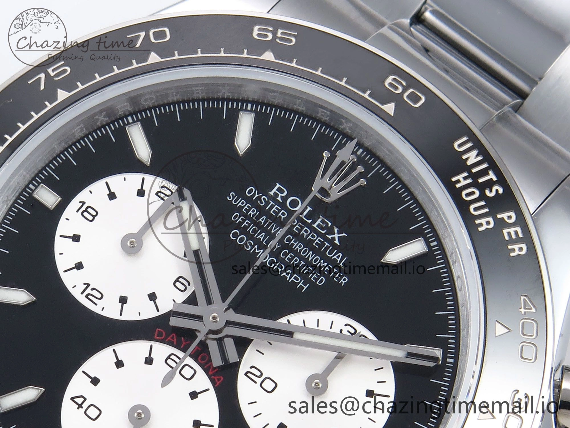 Daytona 126529LN Le Mans QF 1:1 Best Edition on SS Bracelet SH4132 V6 (Gain Weight）