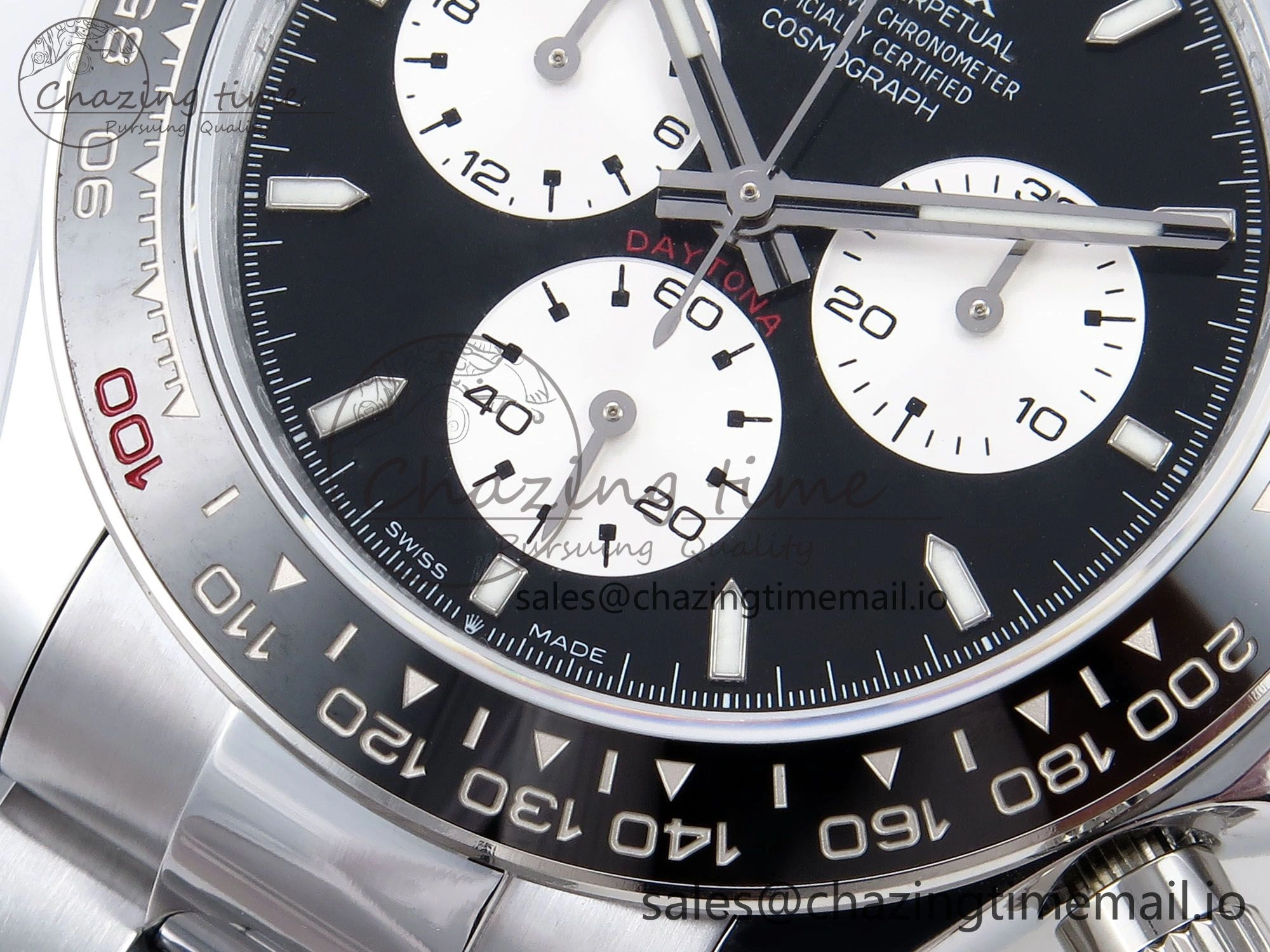 Daytona 126529LN Le Mans QF 1:1 Best Edition on SS Bracelet SH4132 V6 (Gain Weight）