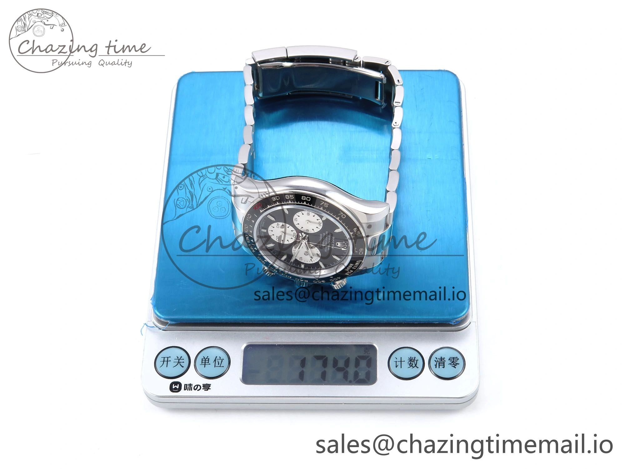 Daytona 126529LN Le Mans QF 1:1 Best Edition on SS Bracelet SH4132 V6 (Gain Weight）