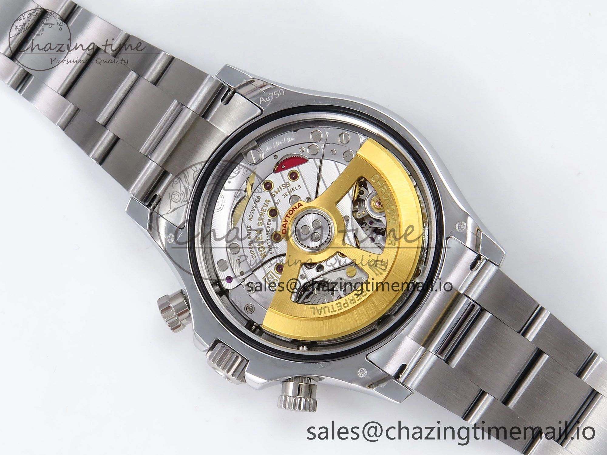 Daytona 126529LN Le Mans QF 1:1 Best Edition on SS Bracelet SH4132 V6 (Gain Weight）